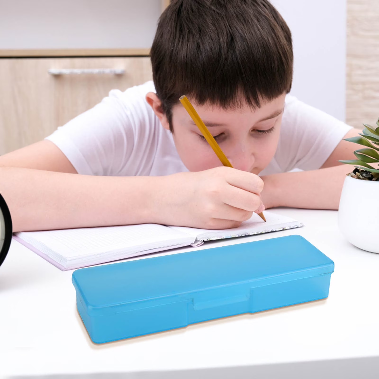 Extra Large Pencil Pouch Stackable Storage Organizing Bins for Pencils, Art Supp