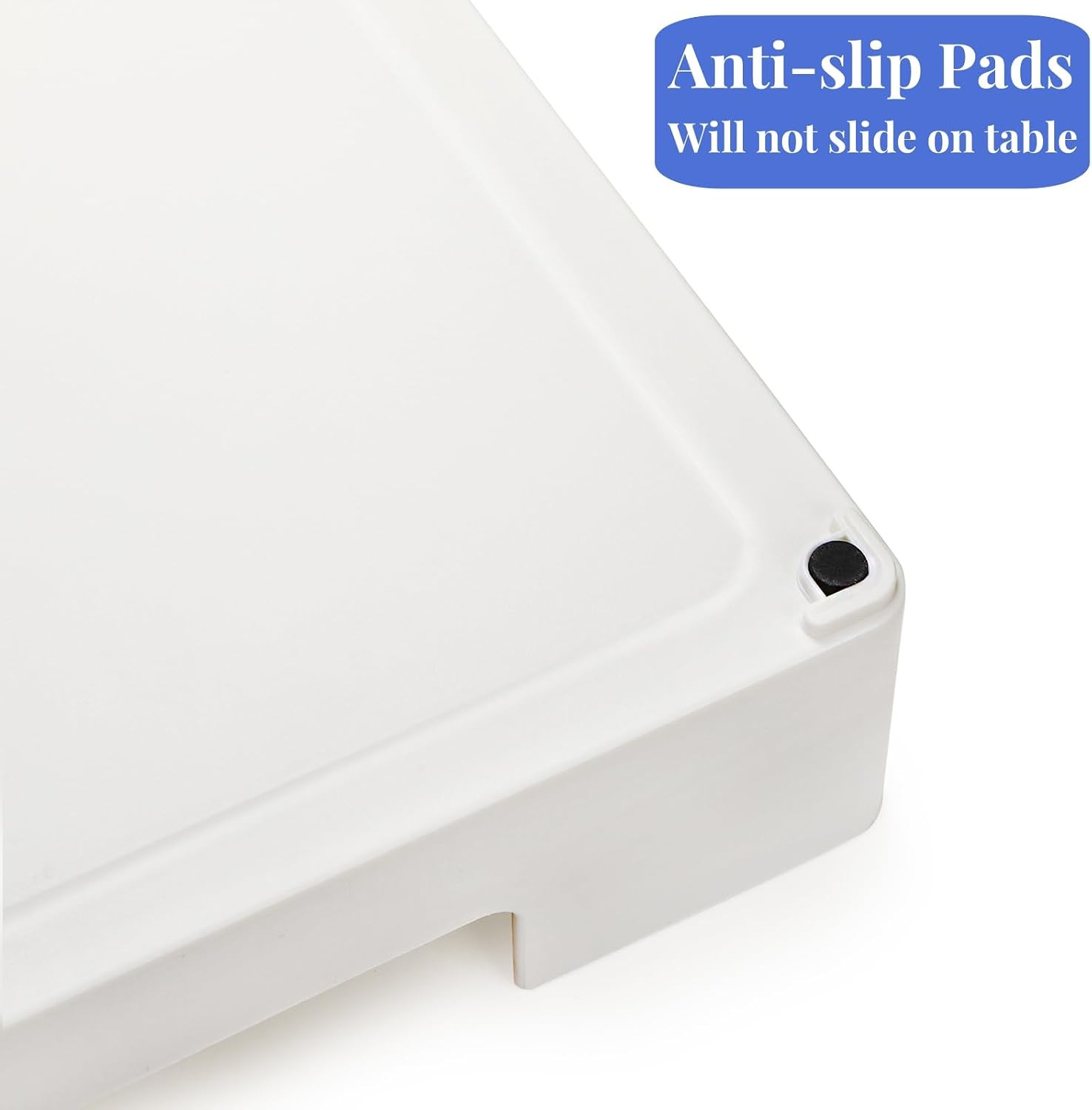3 Pack Letter Tray, Plastic Stackable A4 Paper Trays, Rectangular Desk Drawer Or