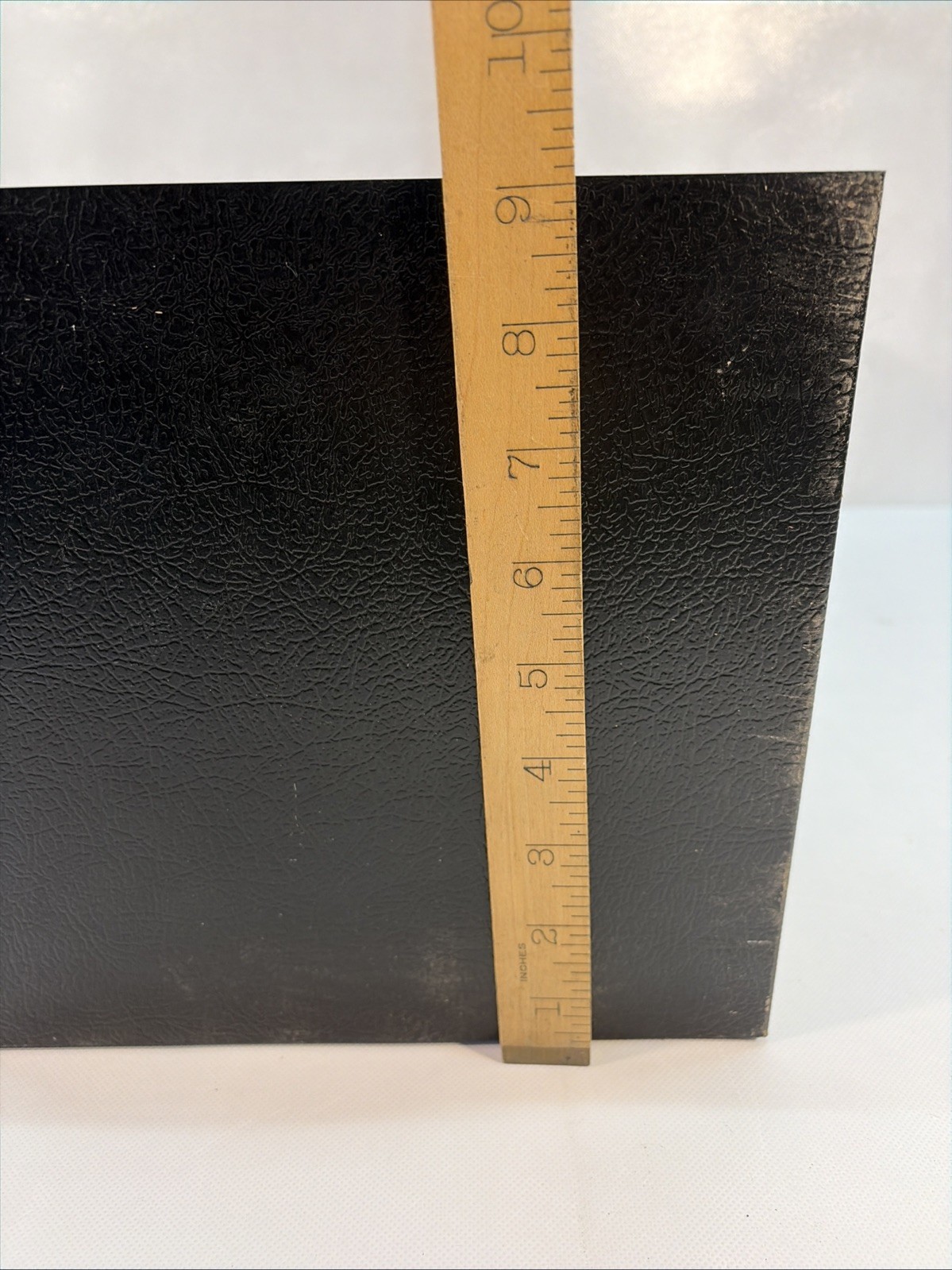 Vtg Steel Vertical Desktop File Organizer Black 5-Slot Adjustable Buddy MCM