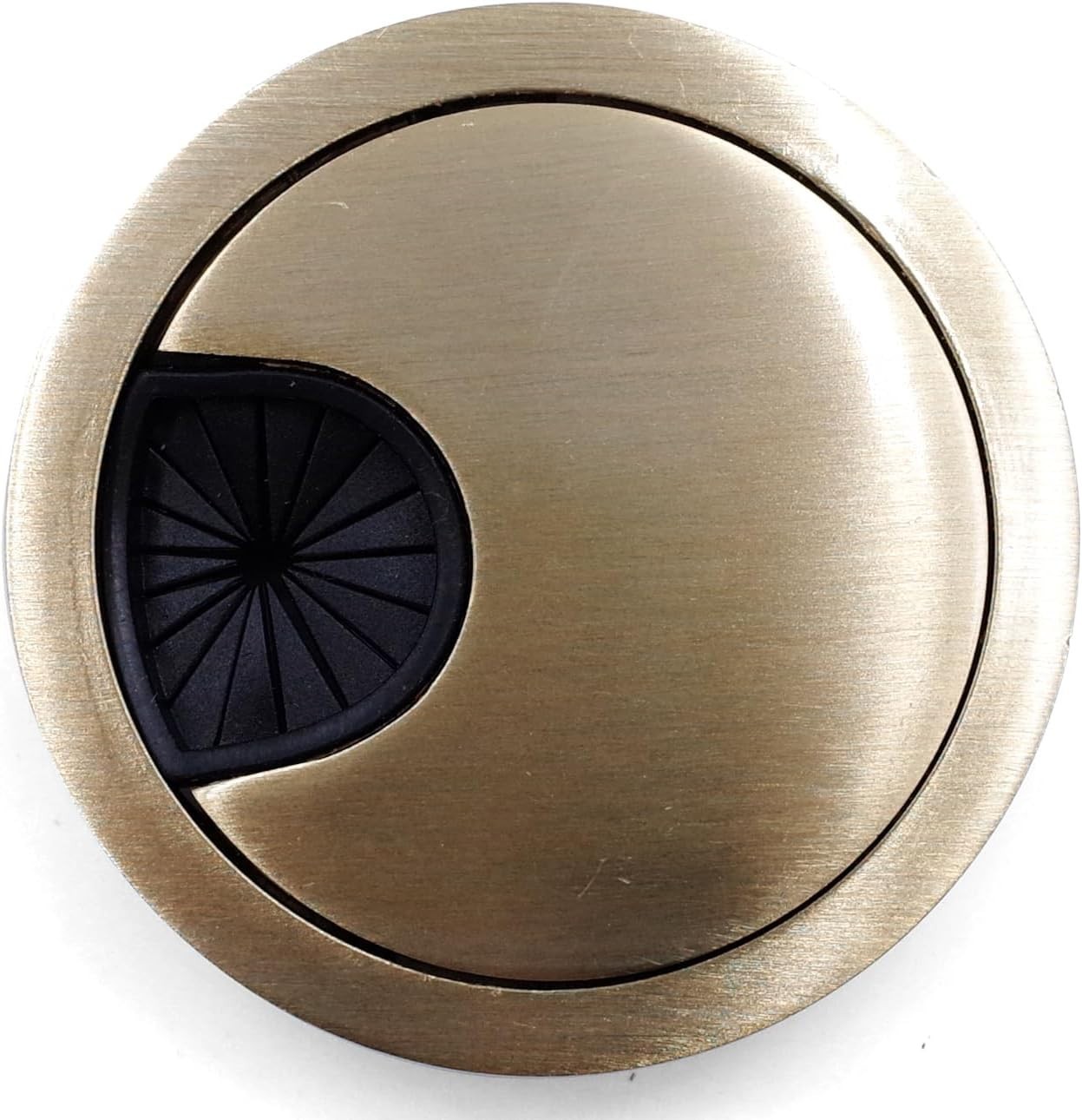 High-Quality Bronze Finish Grommet Set – Perfect for Cable Management, 2-Pack