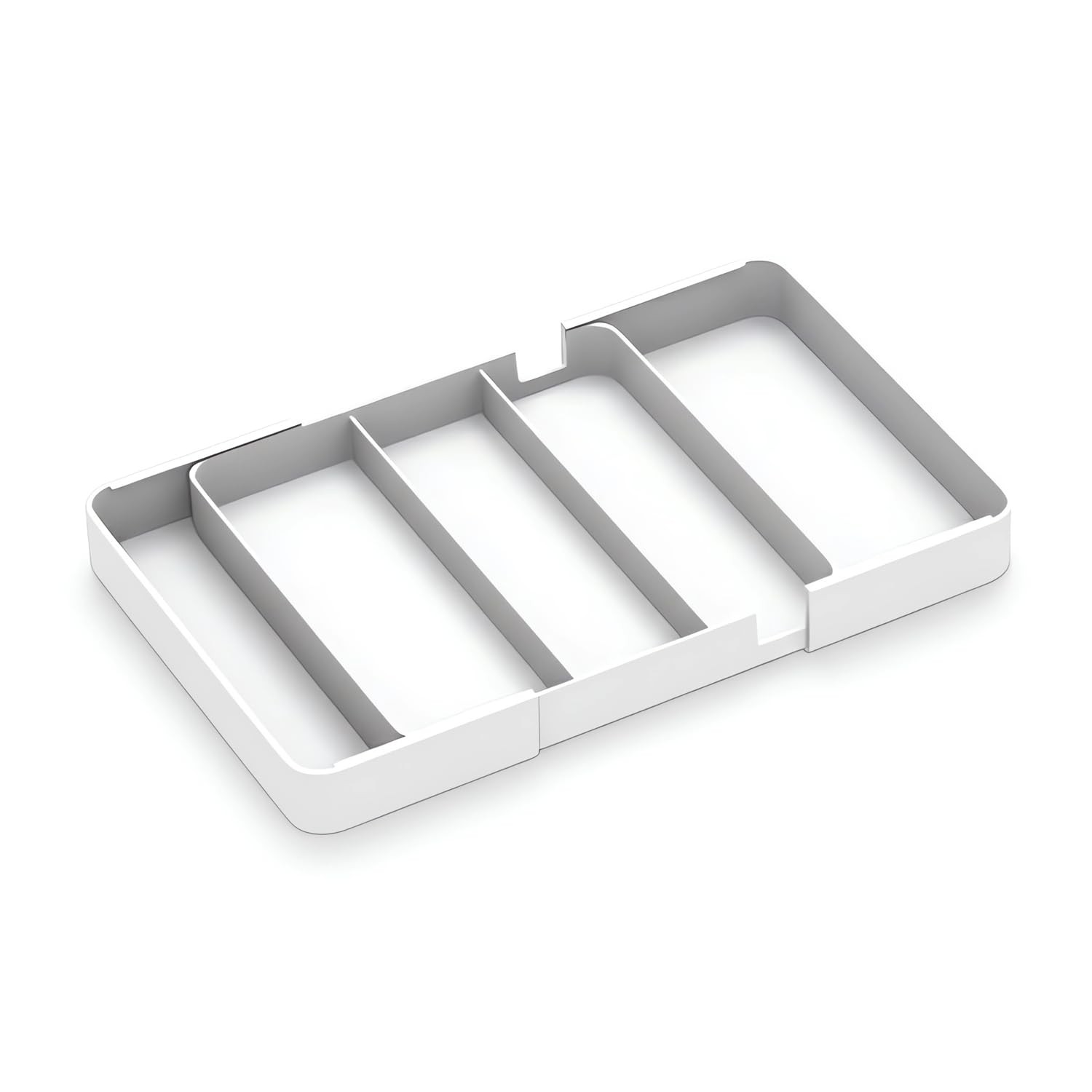 Shallow Drawer Organizer (1.57″ H), Modular Expandable Desk Divider (Width 10…