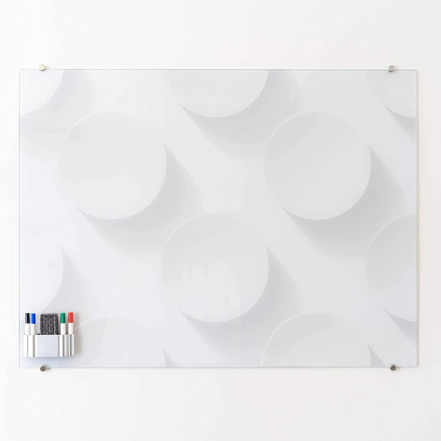 Magnetic Dry Erase Marker Holder – Aluminum Organizer with Powerful Neodymium…