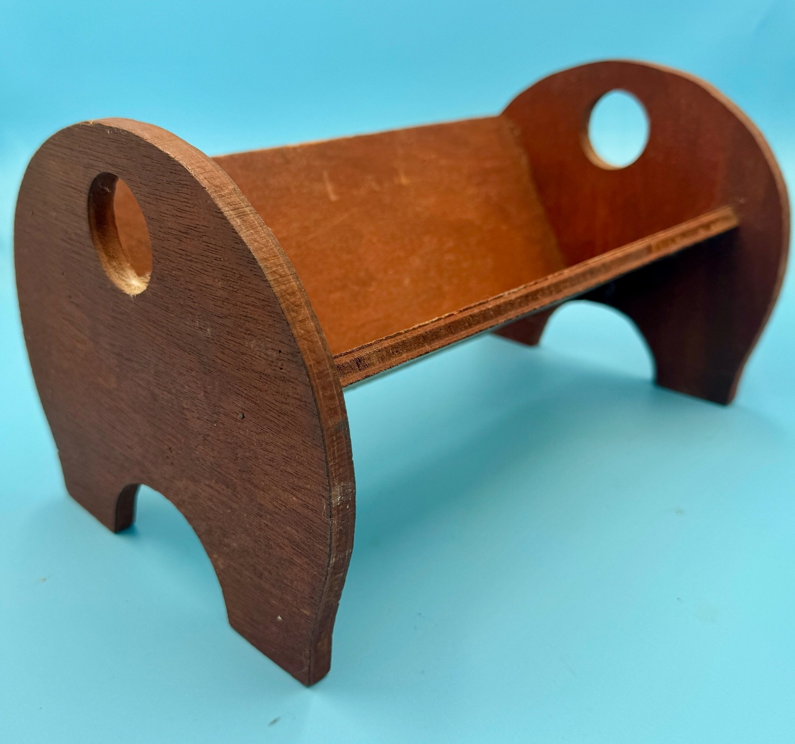 Vintage Desk Book Stand Handmade 12 Inches wide 6.5 Inches Tall 4 inches Deep