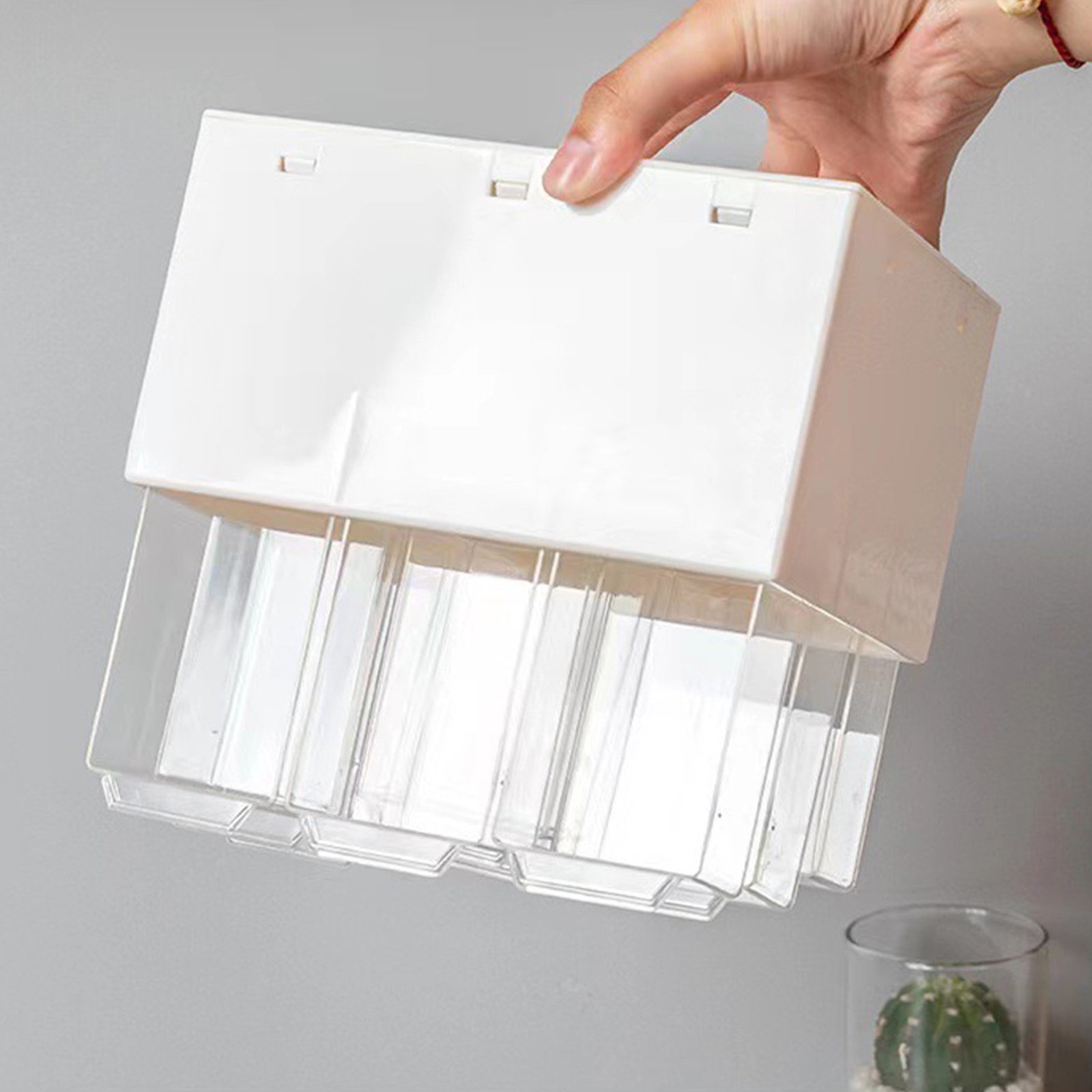 9 Drawer Dustproof Desk Organizer For Jewelry Makeup Office Trending