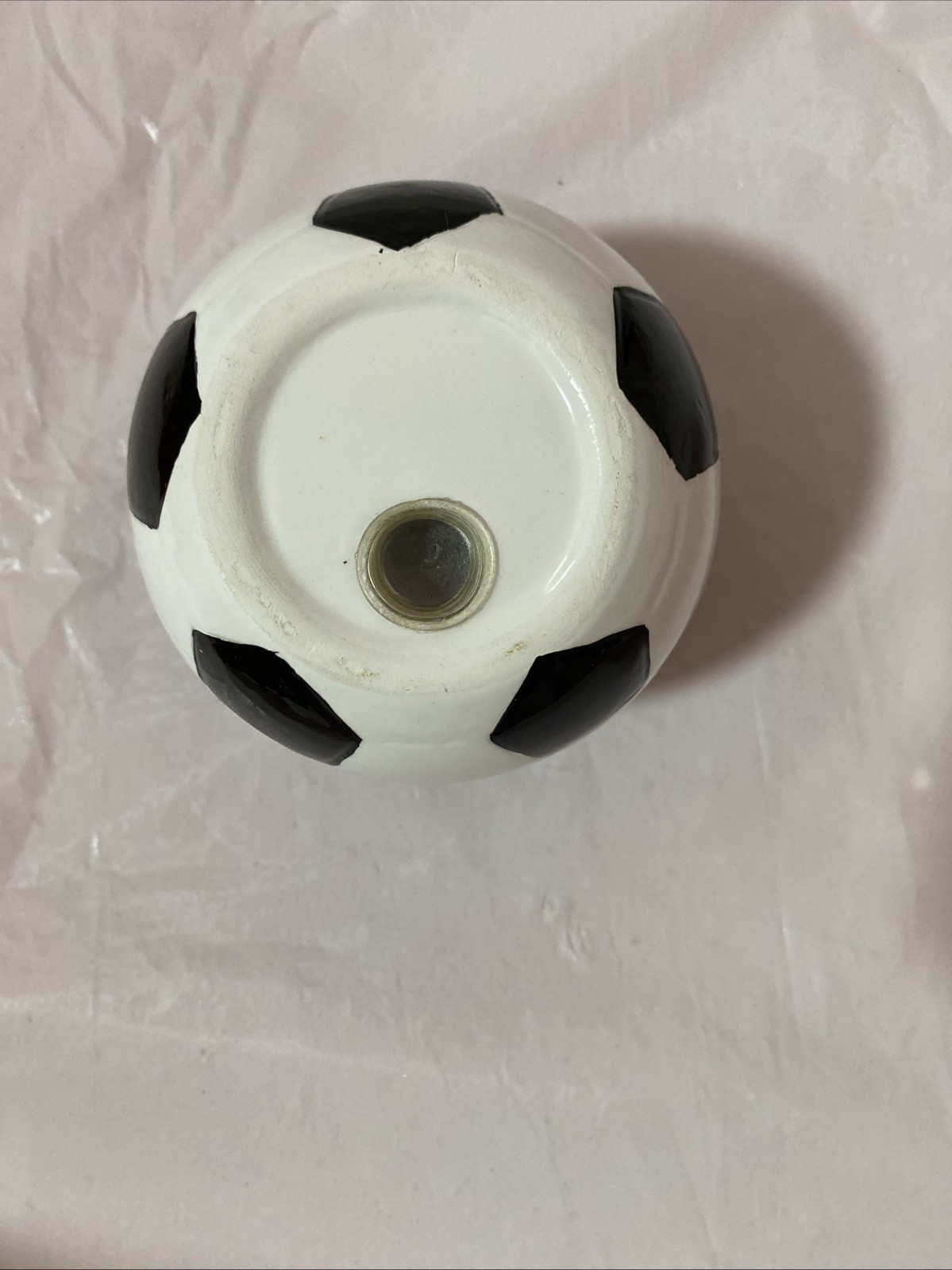Best Brands Black &White Lightweight Easy To Clean Soccer Ball Pencil Cup Holder