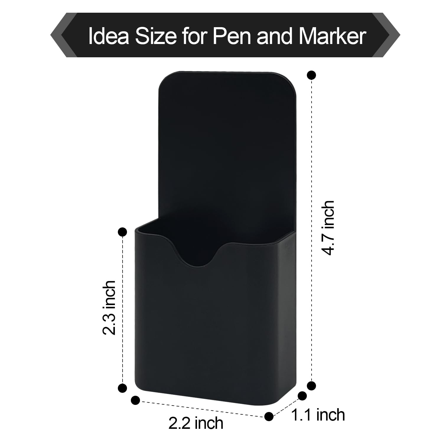 VieFantaisie 2 PCS Magnetic Pen Marker Holder, Magnetic Dry Erase Marker Hold…
