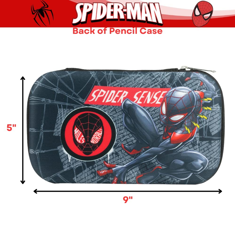 Marvel Avengers Spiderman Pencil Case Set with Stickers and Gel Pens for Kids…