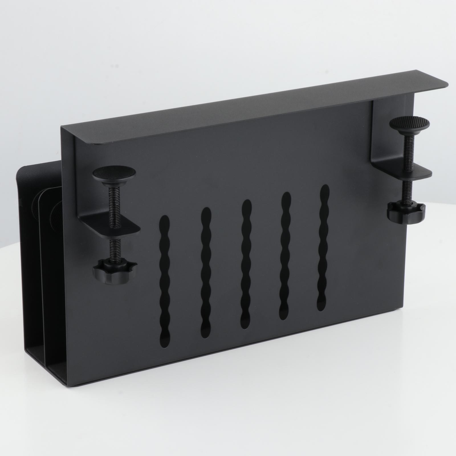 Desk Side Storage, Hanging Desk Organizer with Pen Holder,