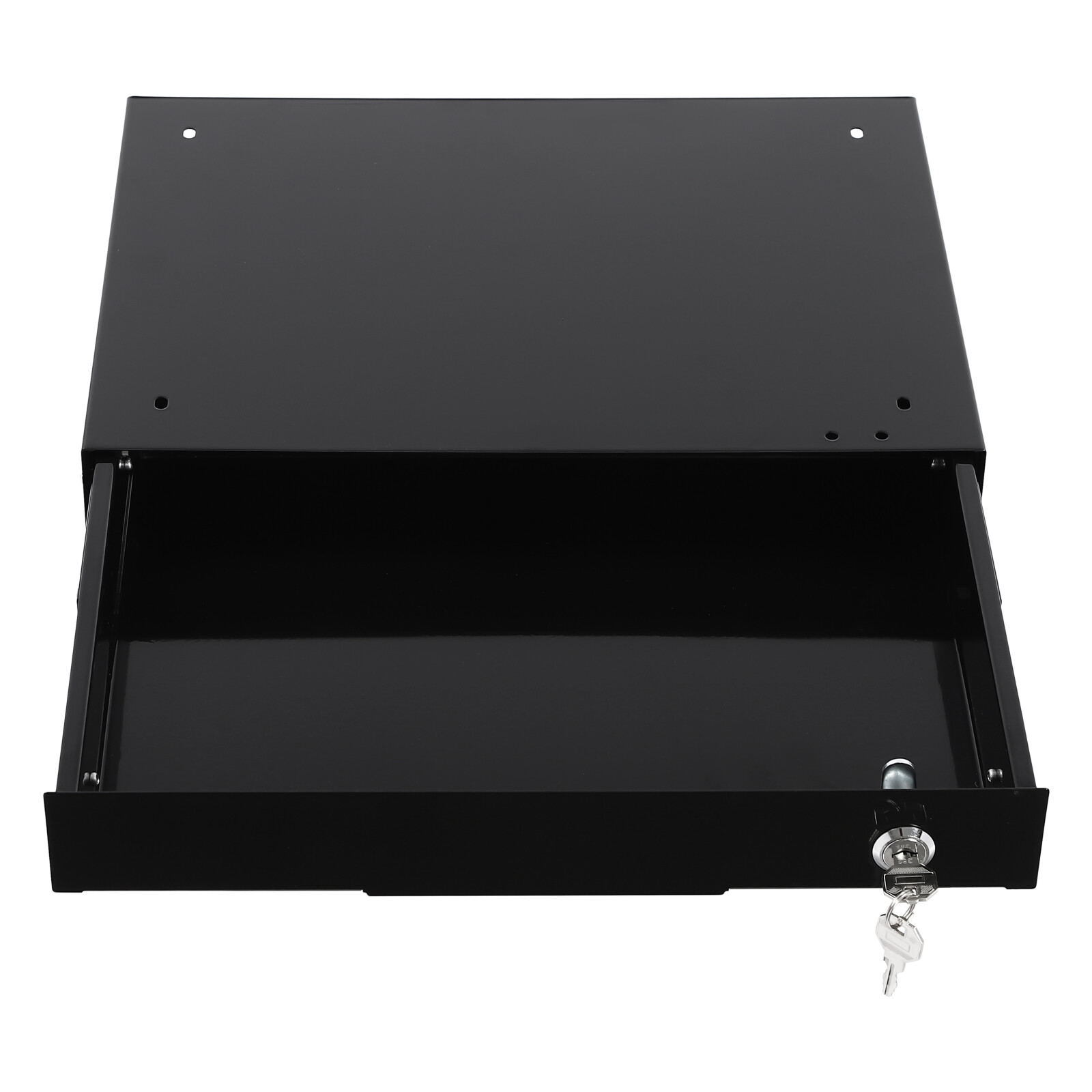 Under Desk Mounted Sliding Pull-out Drawer Drawer Storage Organizer For Office