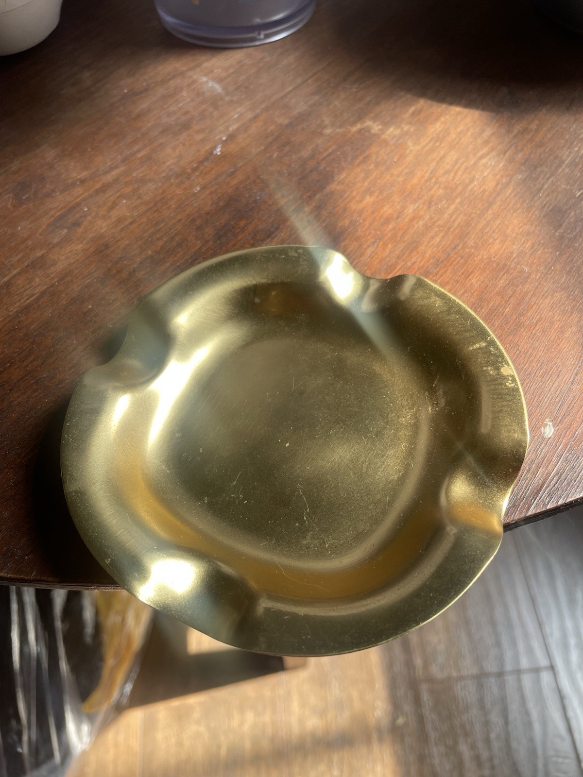 Craighill – DESK , Object , Castro Tray ashtray RARE BRASS