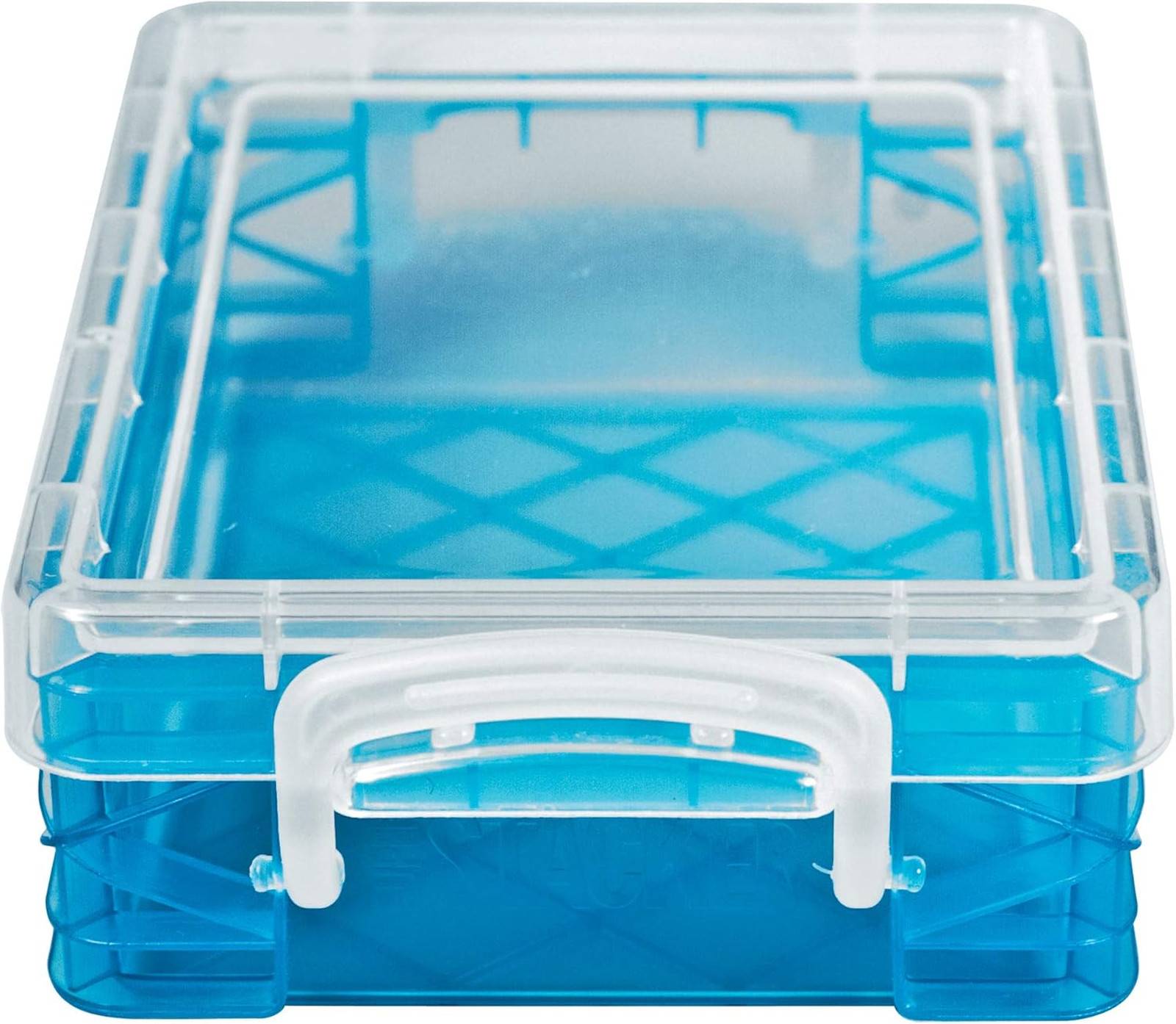 Stackable Plastic Crayon Box Organizer Small Storage Containers with Lids for