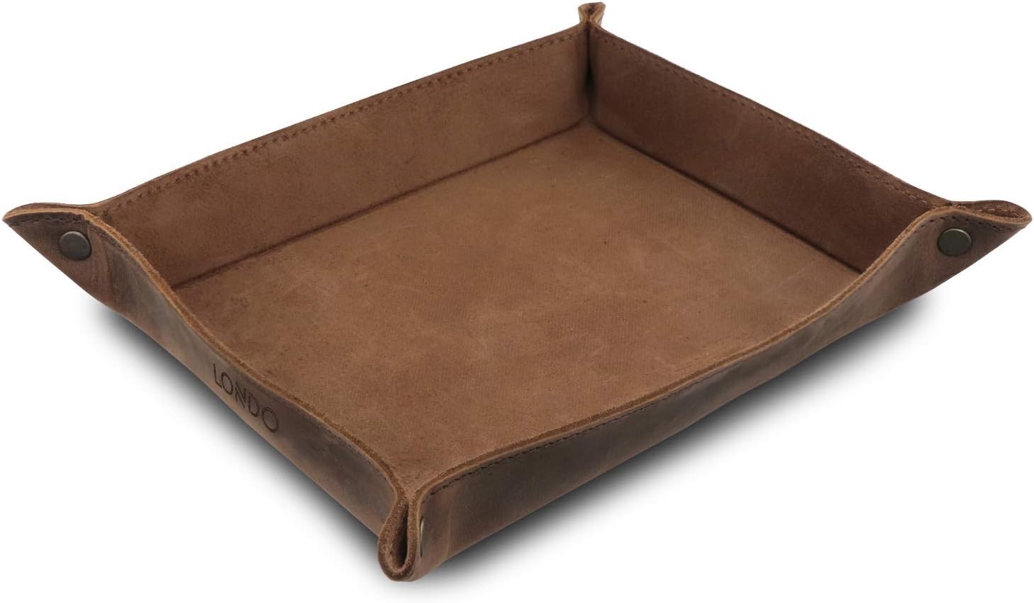 Genuine Leather Tray Organizer Practical Lightweight Water Resistant NEW