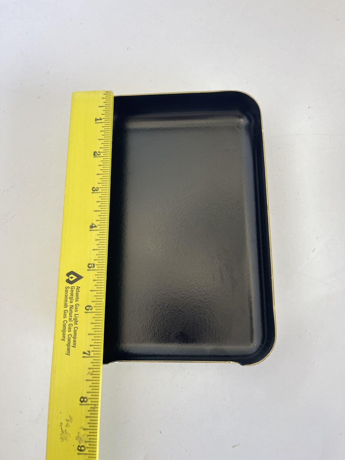 Eldon Emphasis 6000 Brass 1998 Gold Executive Desk Note Pad Tray Office 7inX5in