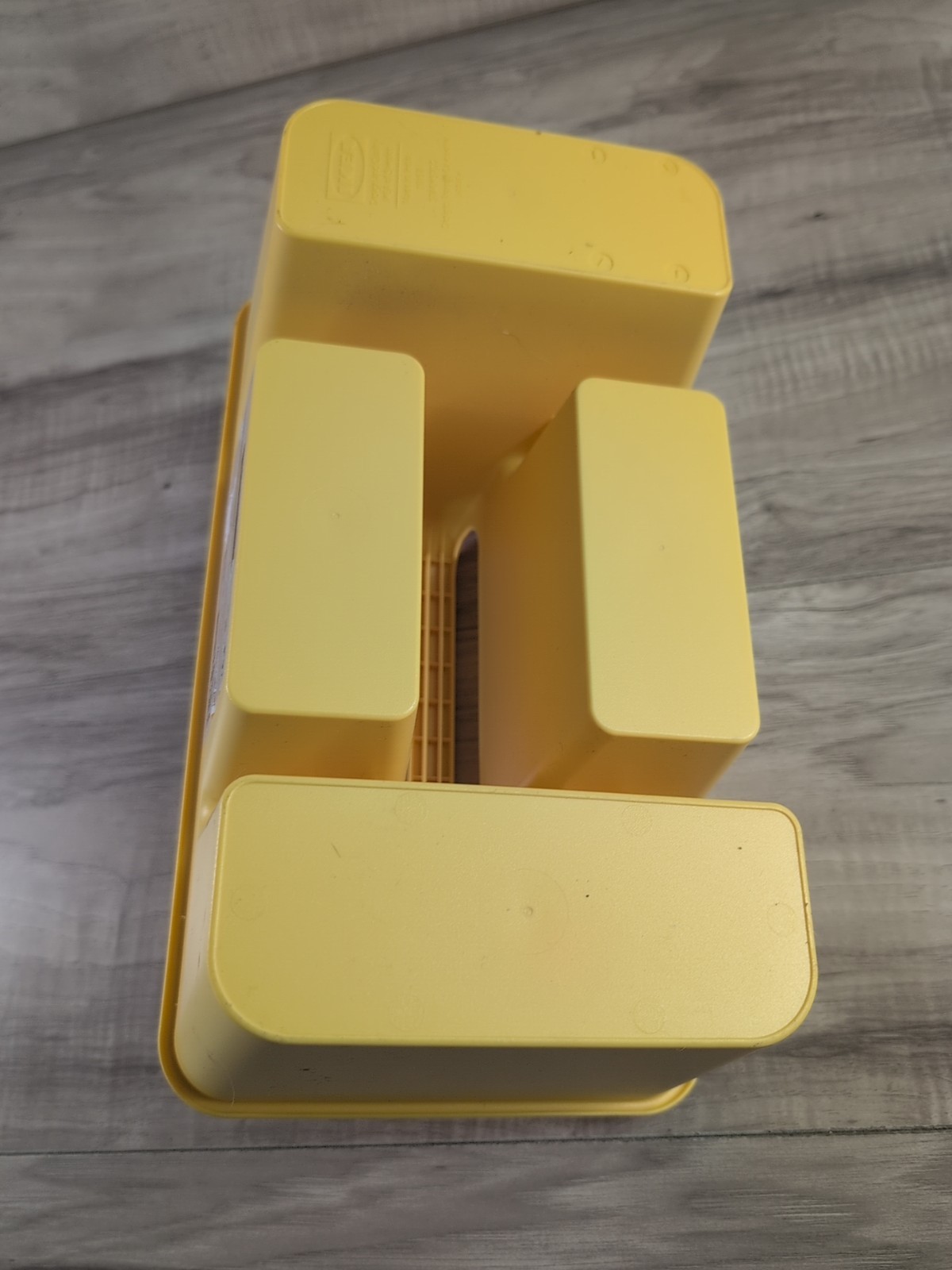 Vintage IKEA STACKSTOD Desk organizer Made in India In Yellow Color