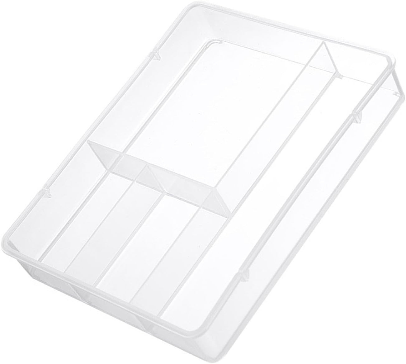 Desktop Organizer Box, Multi Compartment Storage Tray for Office Bathroom Dormit