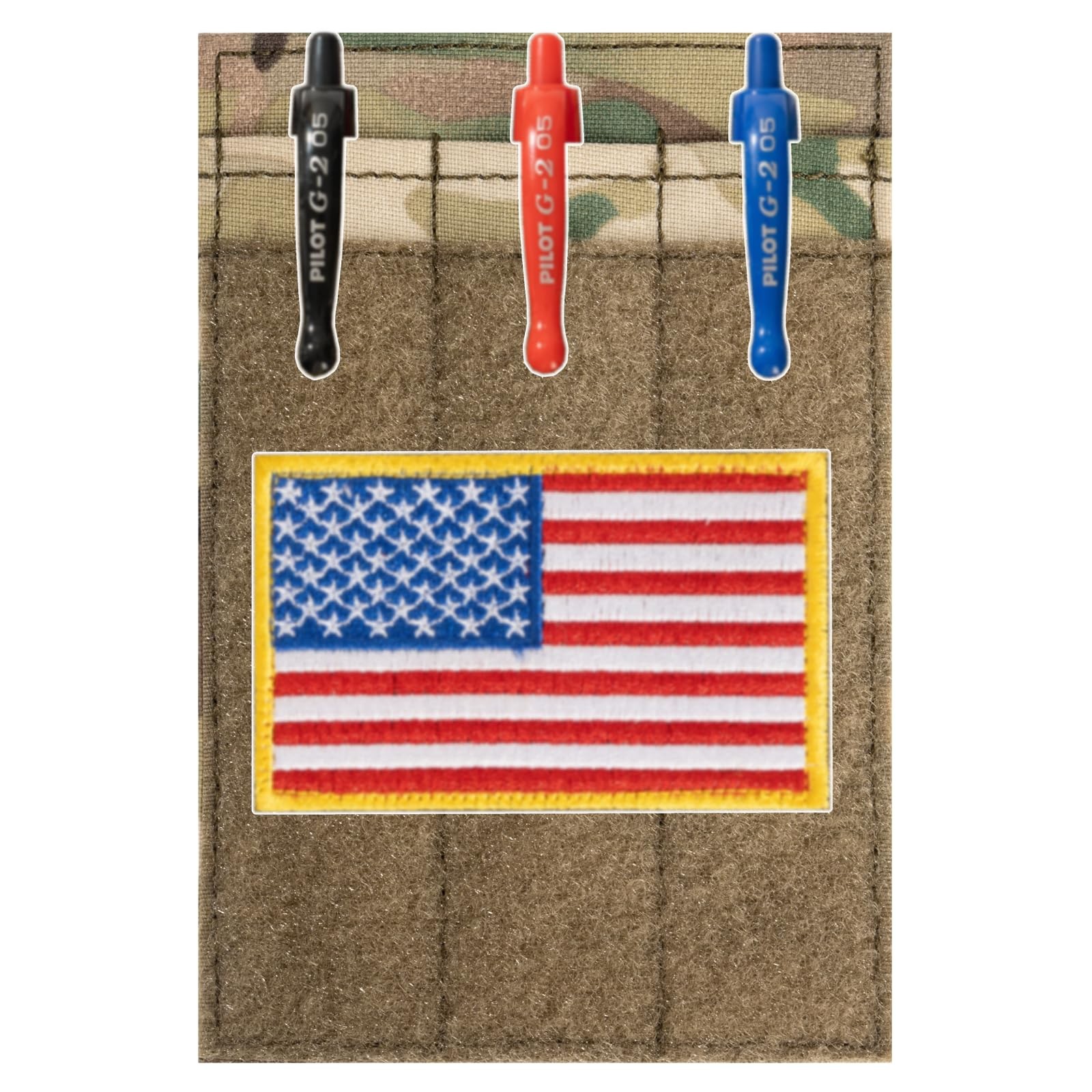 Tactical Pen Holder, Patch Holder for Army and Air Force OCP Uniforms, OCP Ho…