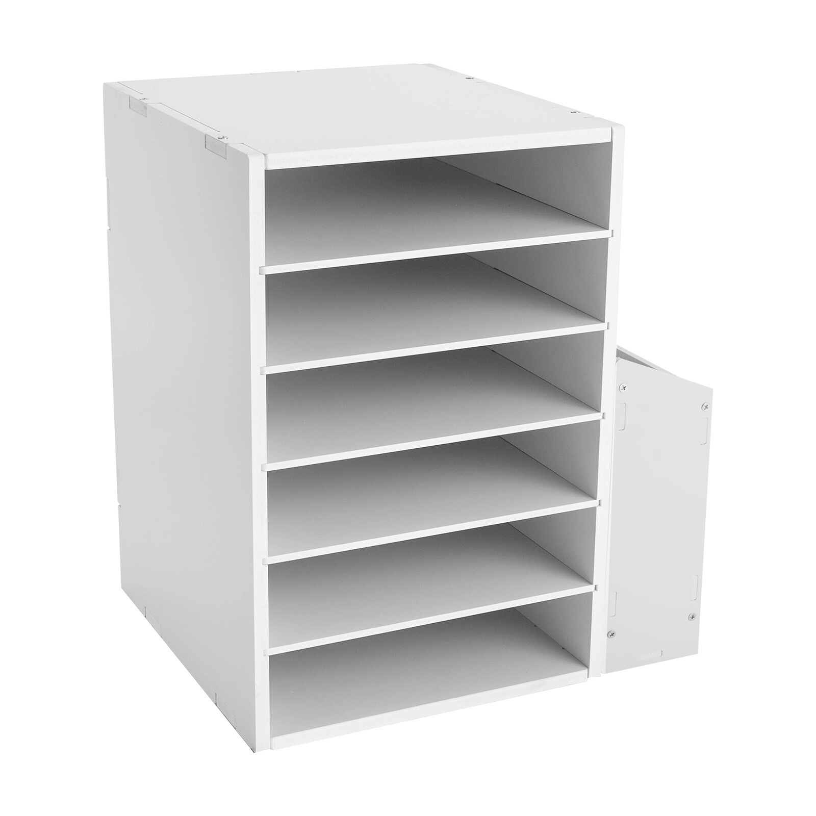 File Organizer PVC Board Letter Desktop Document Folder Office Tray Holder 6Tier