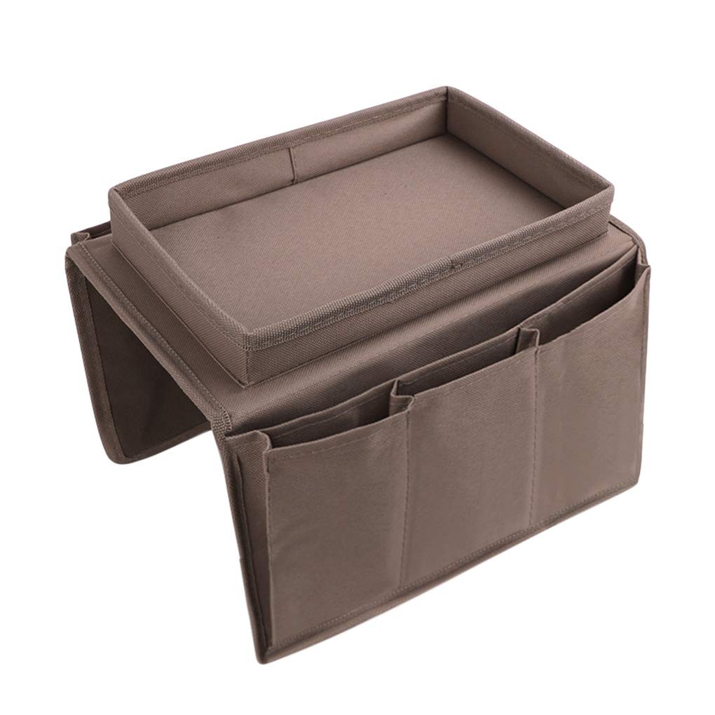 Couch Sofa Armrest Organizer Arm Chair Caddy Bedside Storage Pockets Bag with…