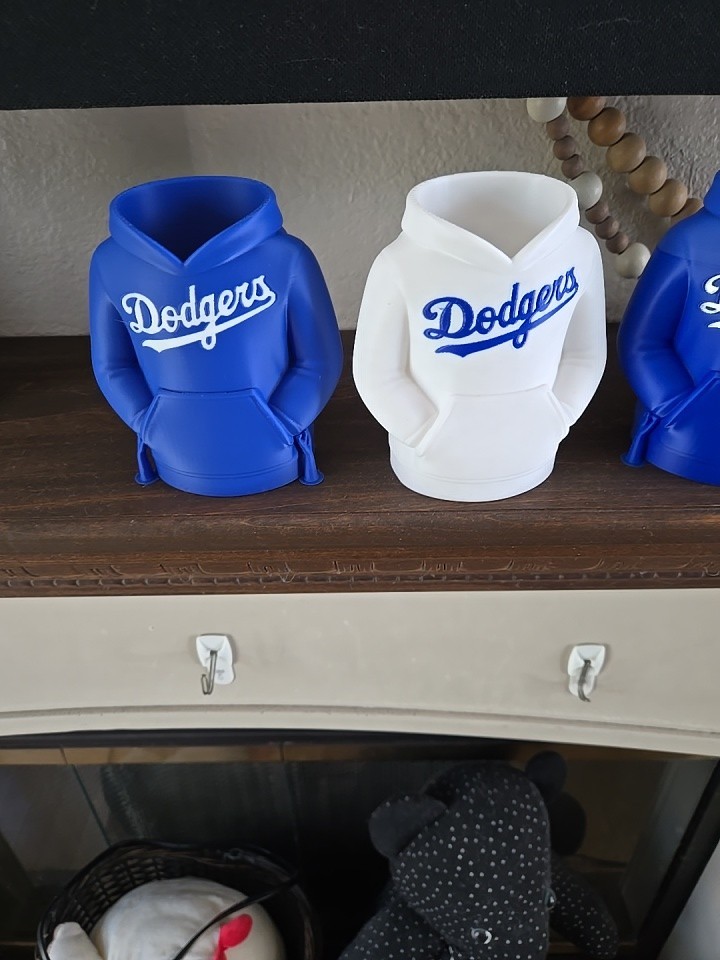 LA Logo Hoodie Pencil Holder Desk Organizer Plastic Pen Cup, MPN Does Not Apply