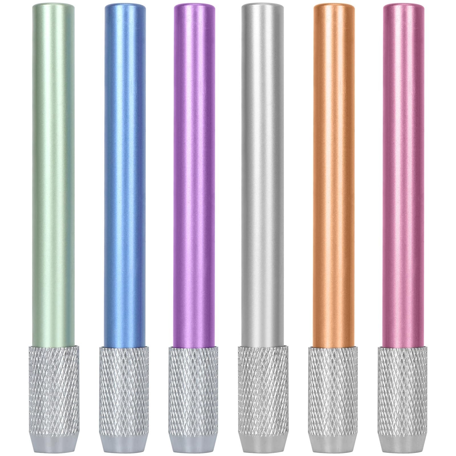Aluminum Assorted Colors Pencil Lengthener – Pencil Extender Holder for Color…
