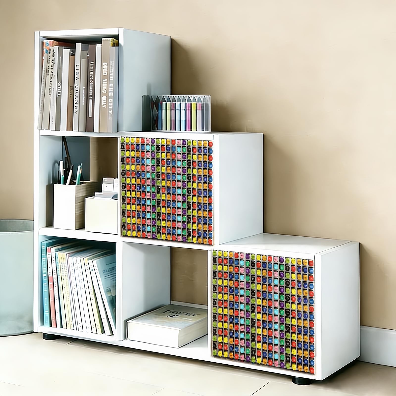 Marker Organizer, 270 Slots Marker Holder Organizer Marker Storage with Divid…