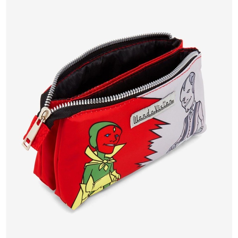 Marvel WandaVision Retro Vision & Wanda Pencil Case NWT New
