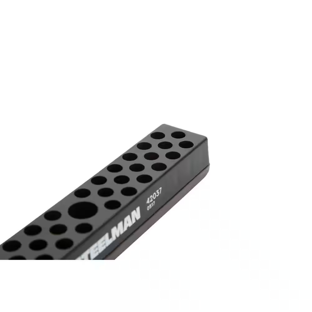 7 In. W X 1/4 In. Hex Magnetic Bit Storage Organizer