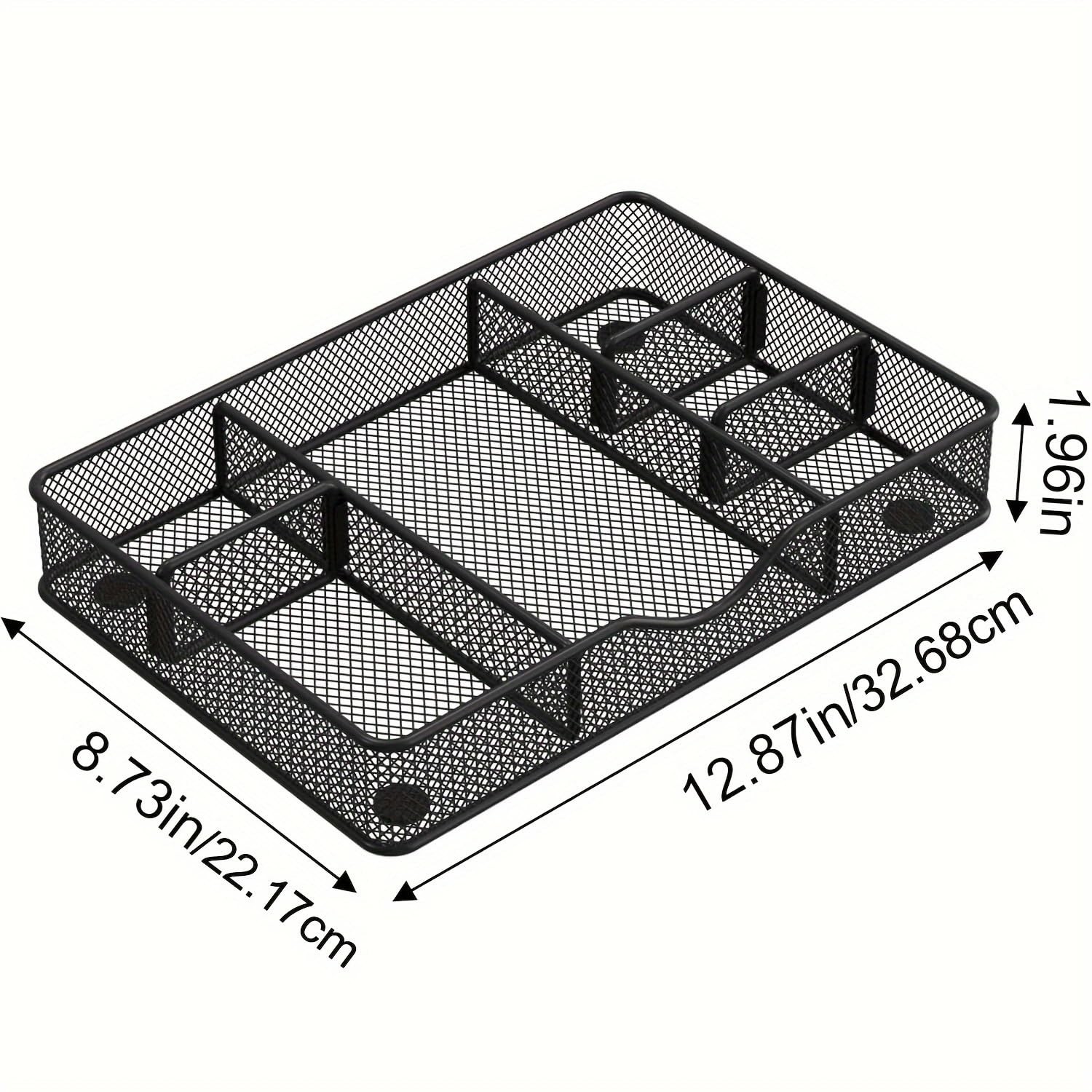 VyGrow Desk Drawer Organizer Tray, Metal Mesh Organizers 1PC Medium