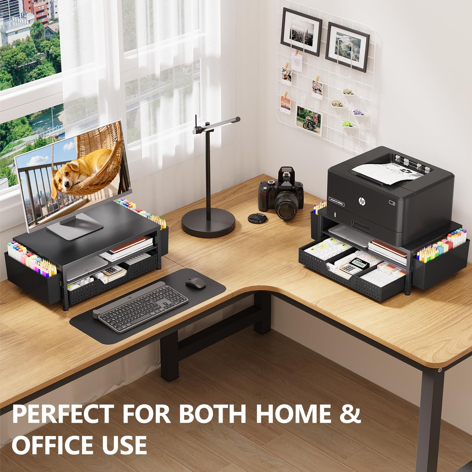 OPNICE Desk Organizers and Accessories, Computer Black – Hot Seller 1-Pack