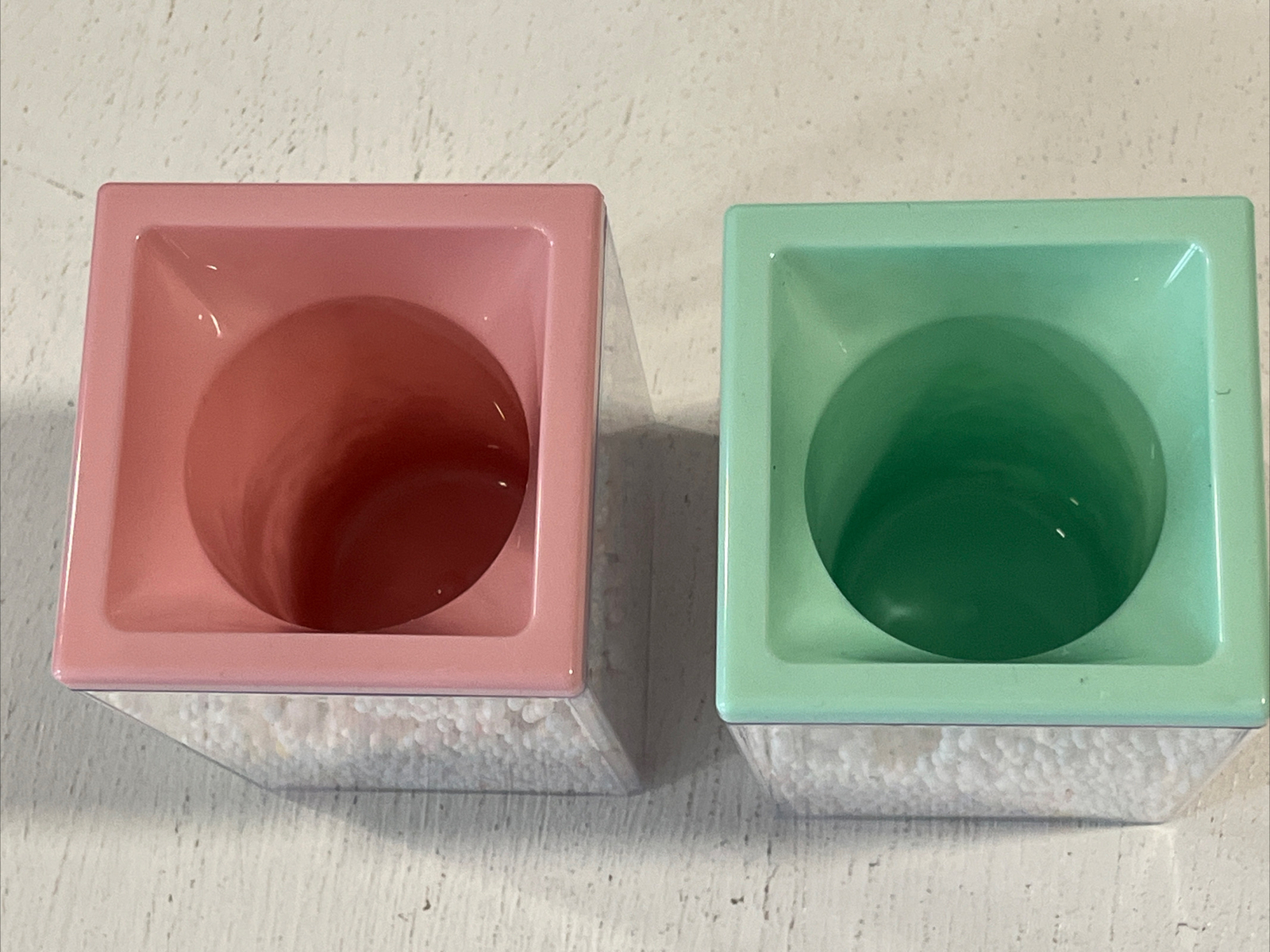 2Pcs Cute Pen Holder Bubble Pencil Cup Multi-Purpose Makeup Brush Storage Holder