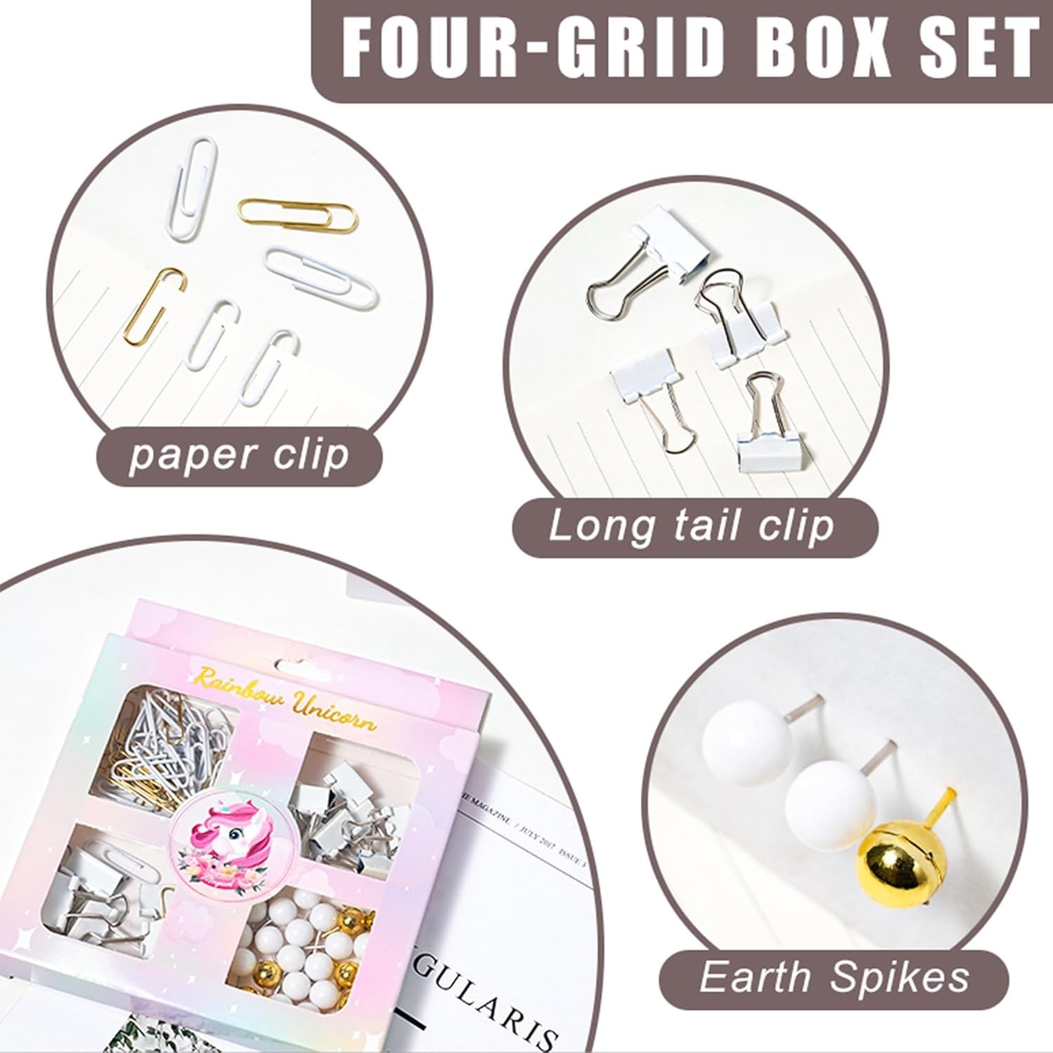 Sleek White Desk Accessories with Transparent Drawers – Stylish Office Solution