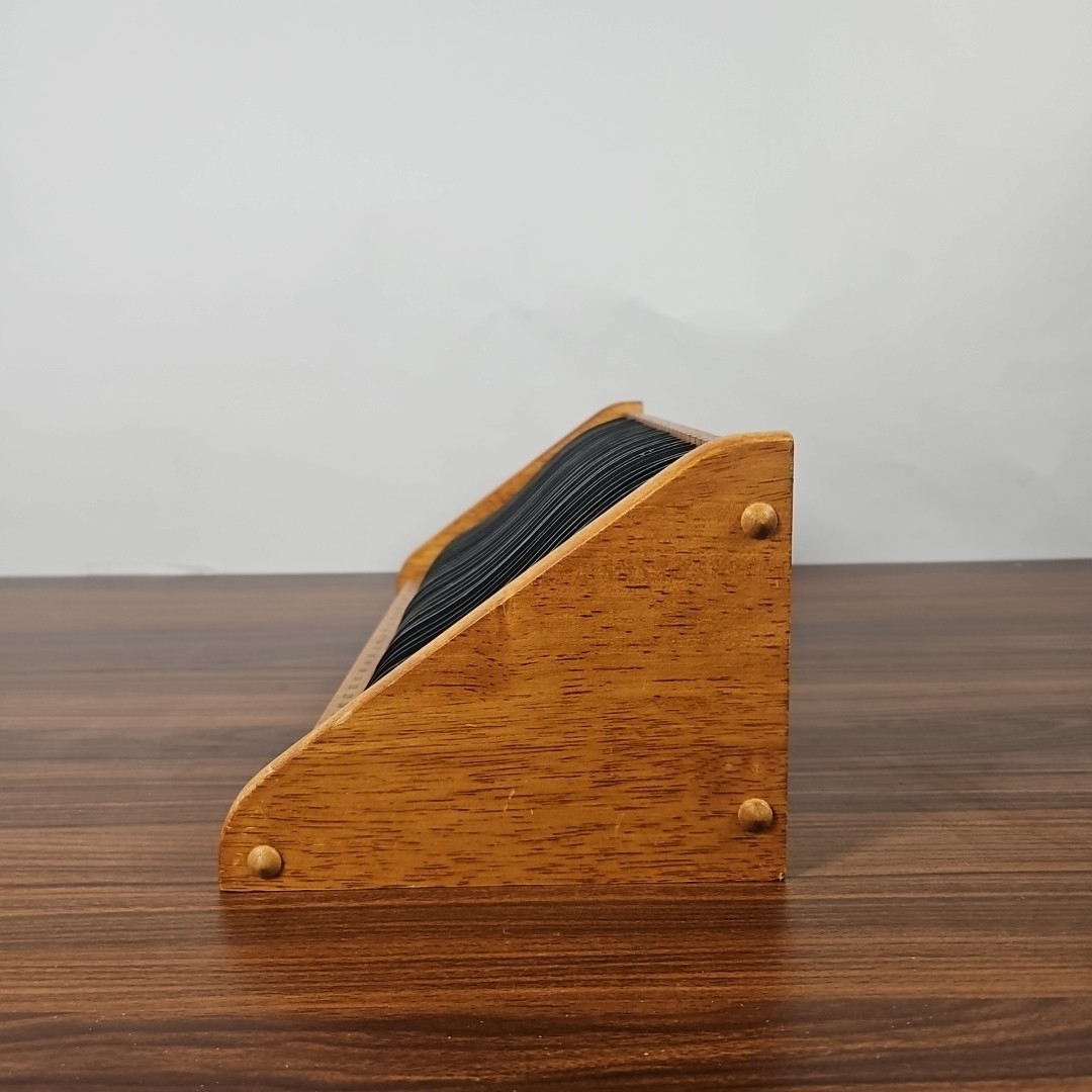 Vintage Wooden 31 Slot Mail Sorter Desk Organizer Preferred Stock 17×7″