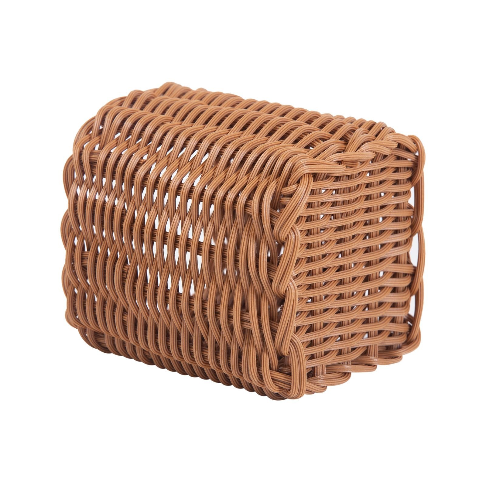 Remote Control Holder for Living Room Coffee Table, Boho Woven Desk Organizer…