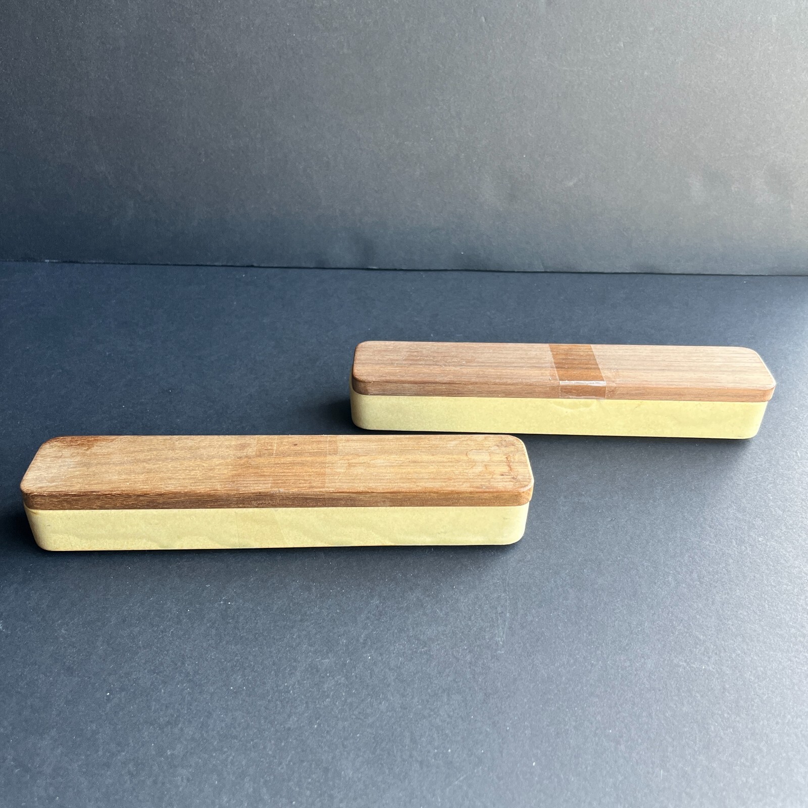 Set of 2 Yumiko Iihoshi Desk Pencil Pen Table Organizers from Japan Porcelain