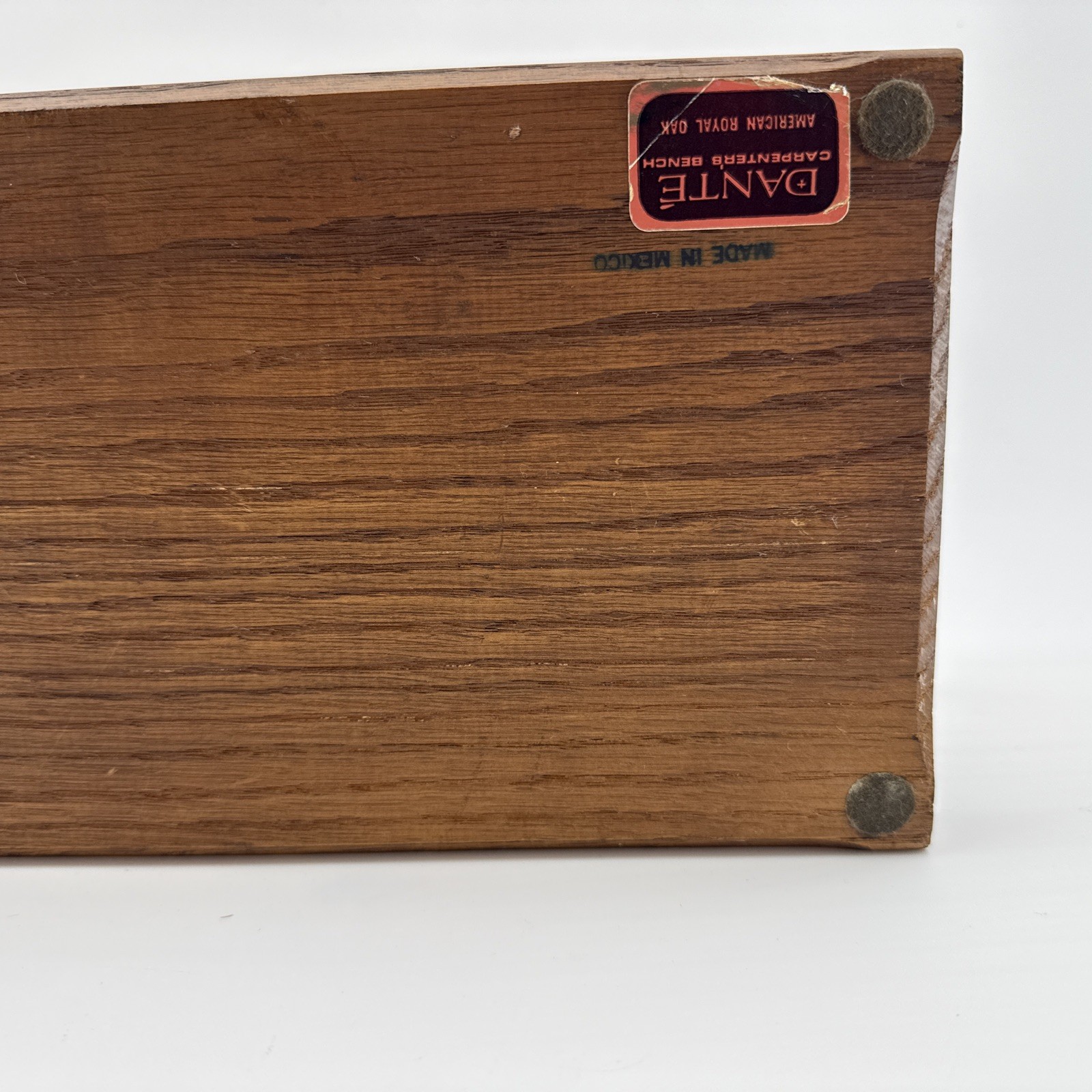 Vintage Dante American Royal Oak 2-Tier Desk Valet Organizer