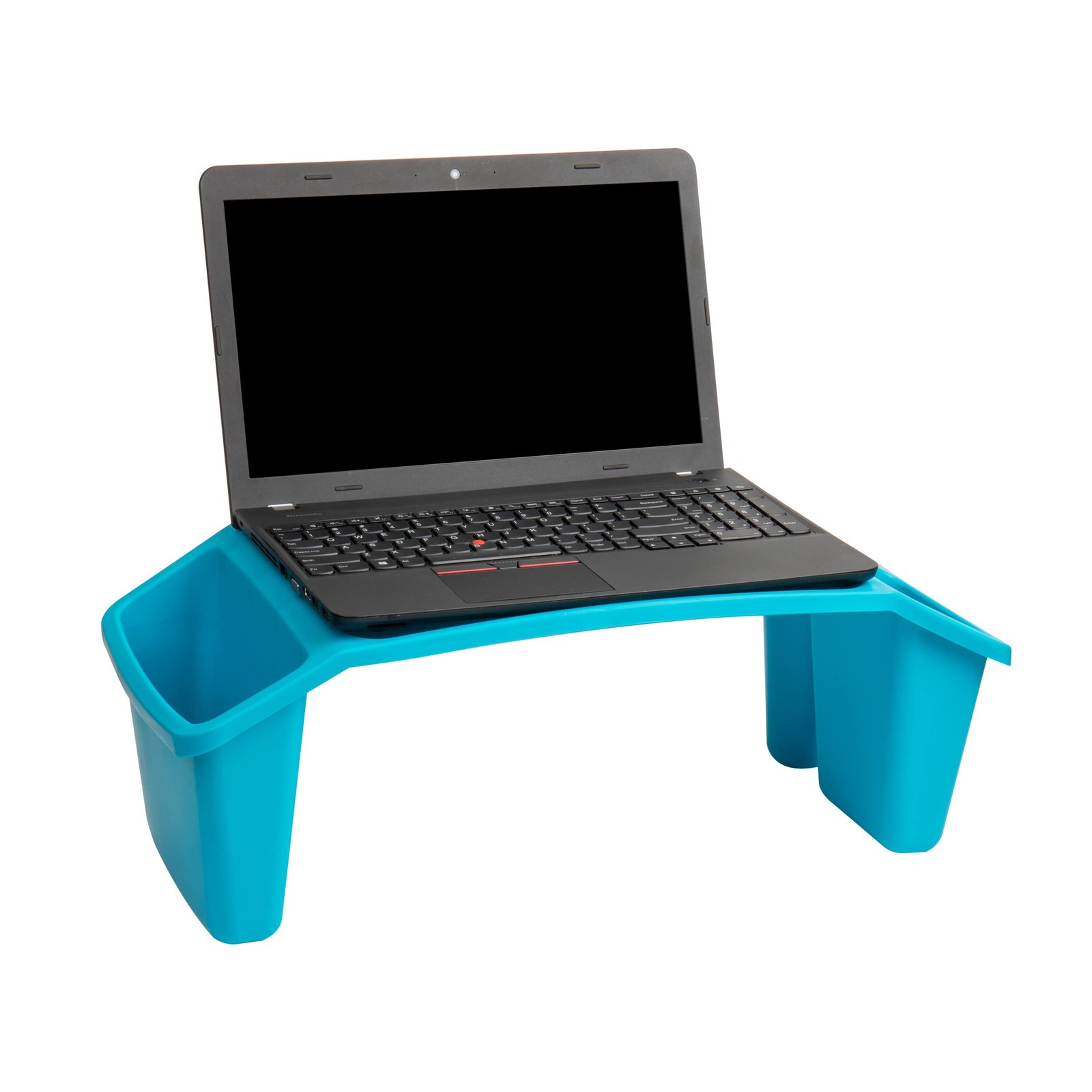 Mind Reader Kids Lap Desk Portable Activity Tray Side Storage Stackable Plastic