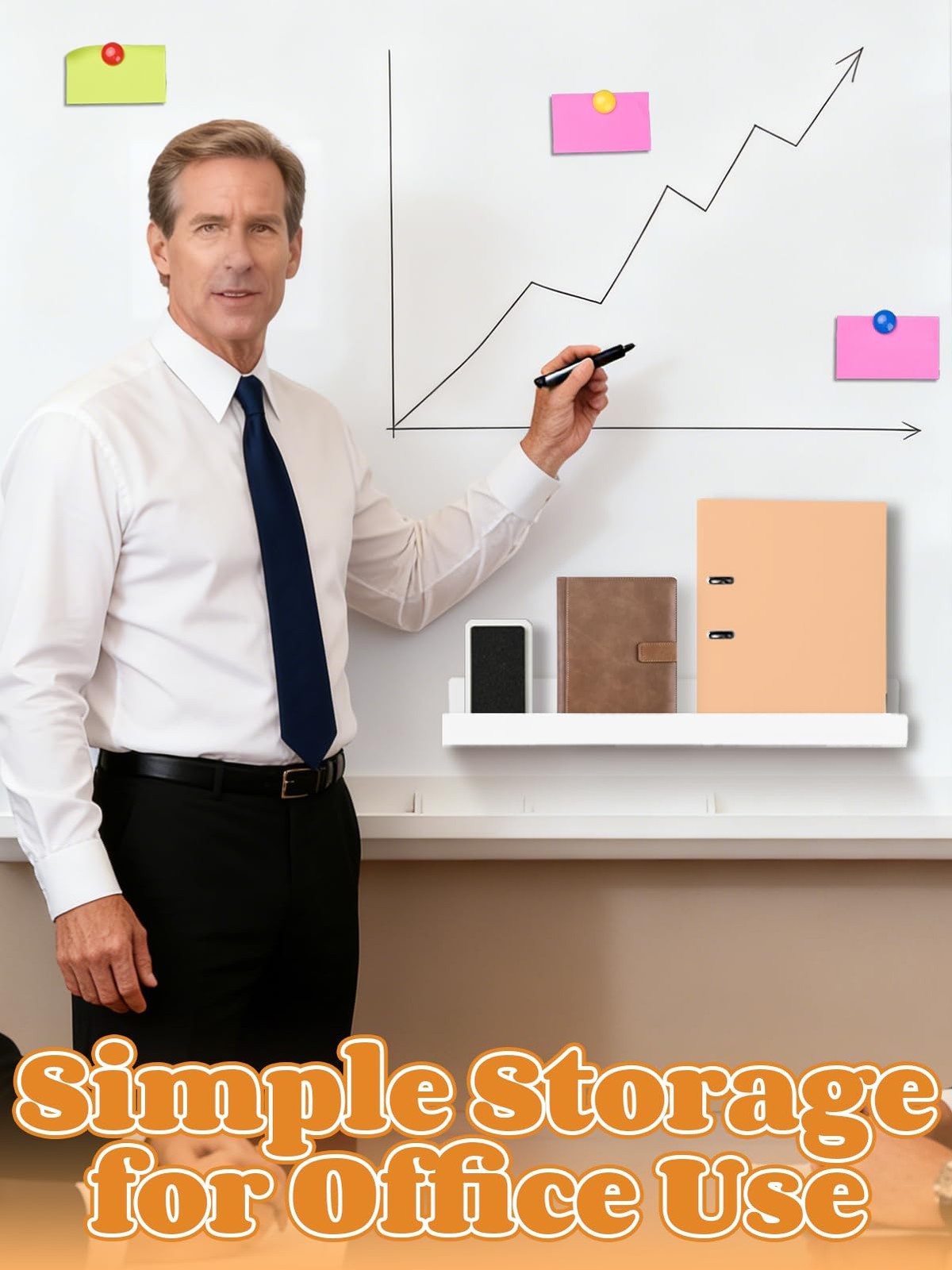 Strong Magnetic Book Shelf for Whiteboard – 17” Acrylic Books Display Holder …