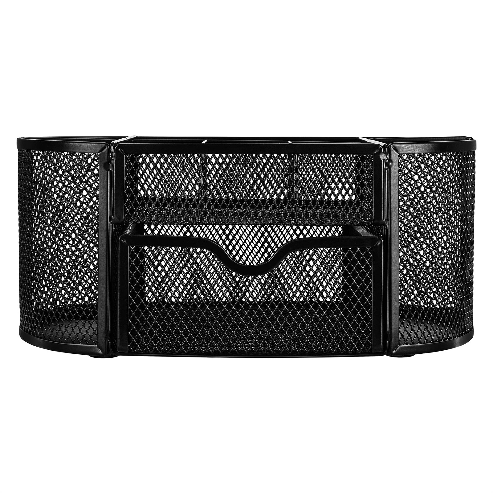 Pen Holder and Desk Organizer, Office Caddy Storage, Black