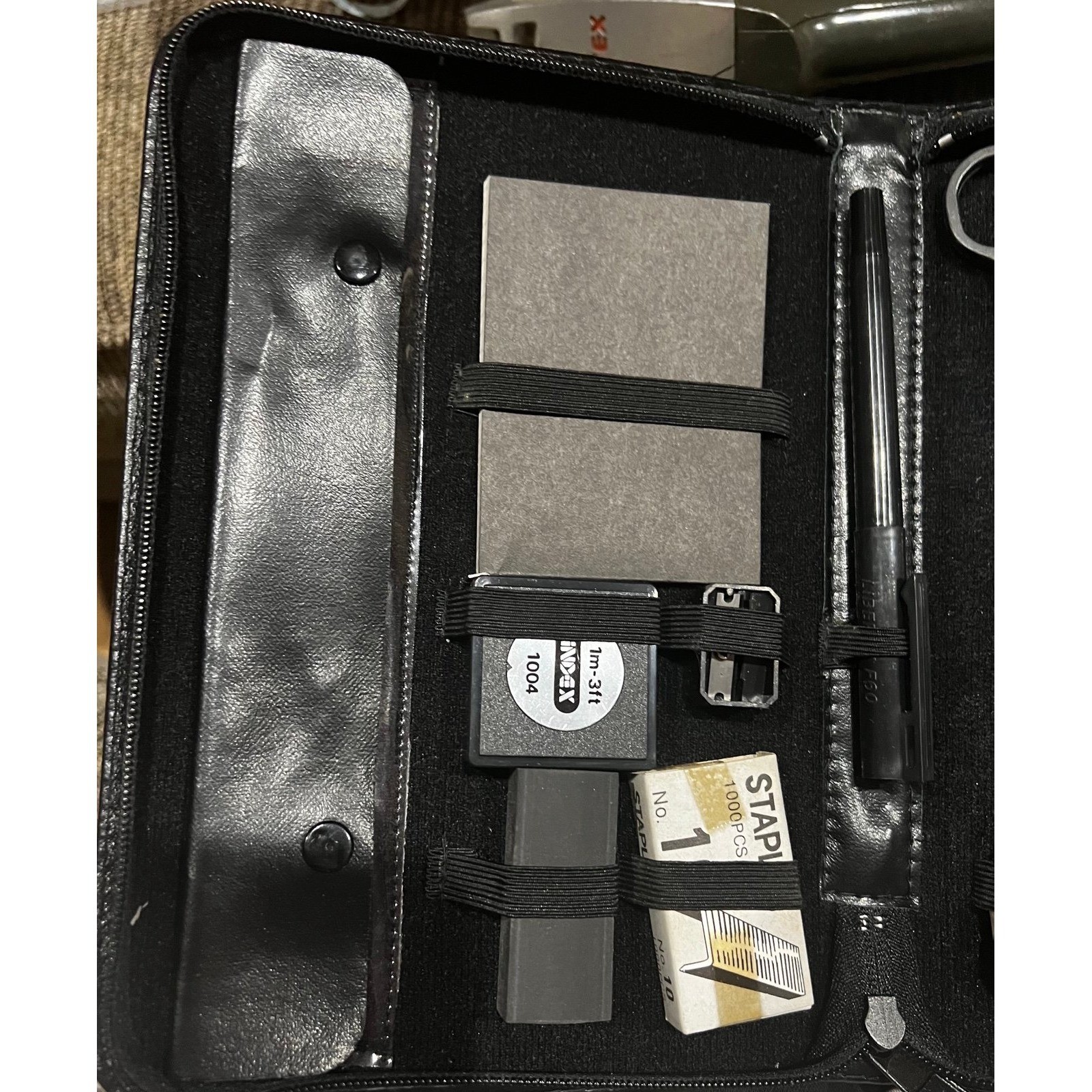 Stationary executive travel kit