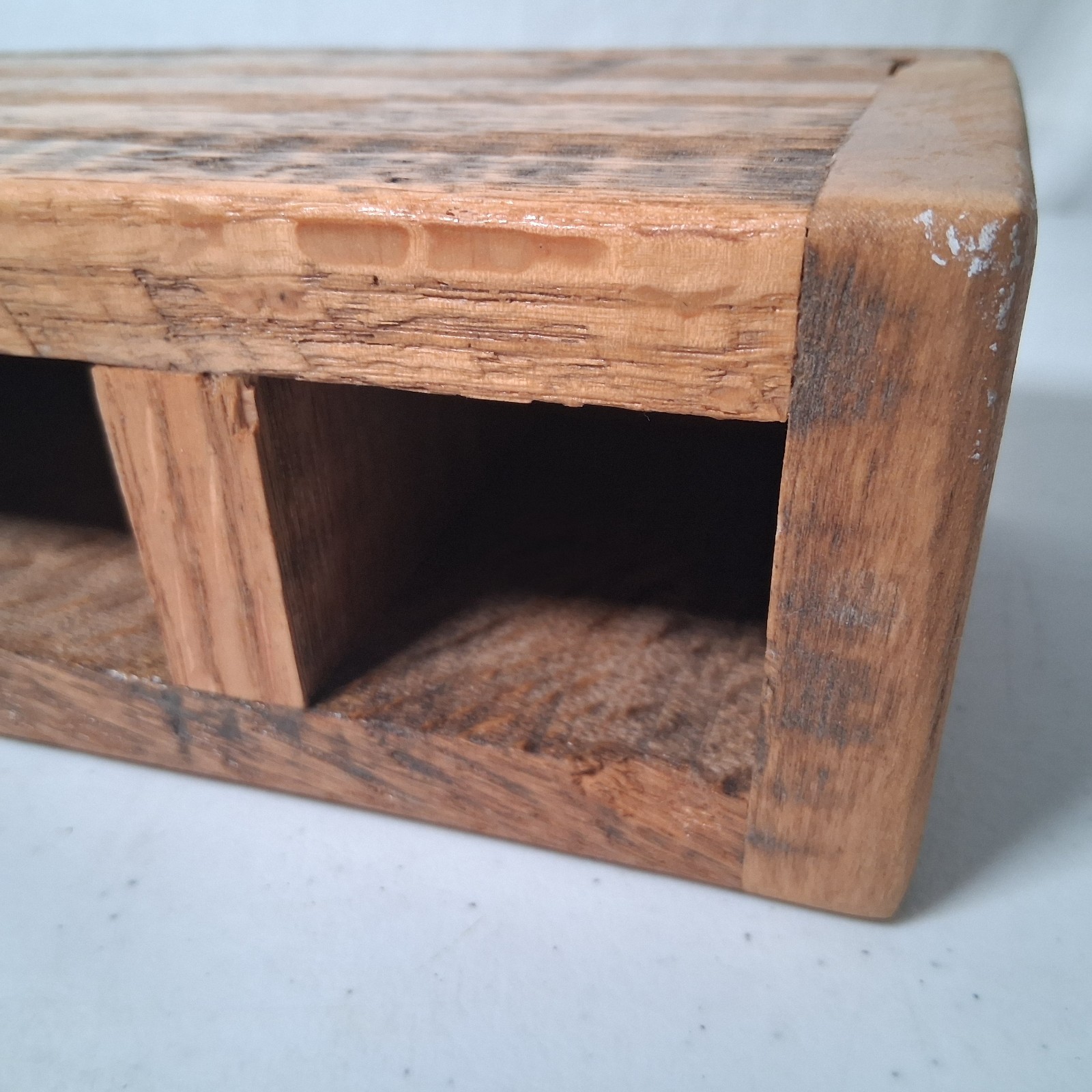 Solid Wood Desk Organizer Workbench Artist Office Sturdy For Utensils
