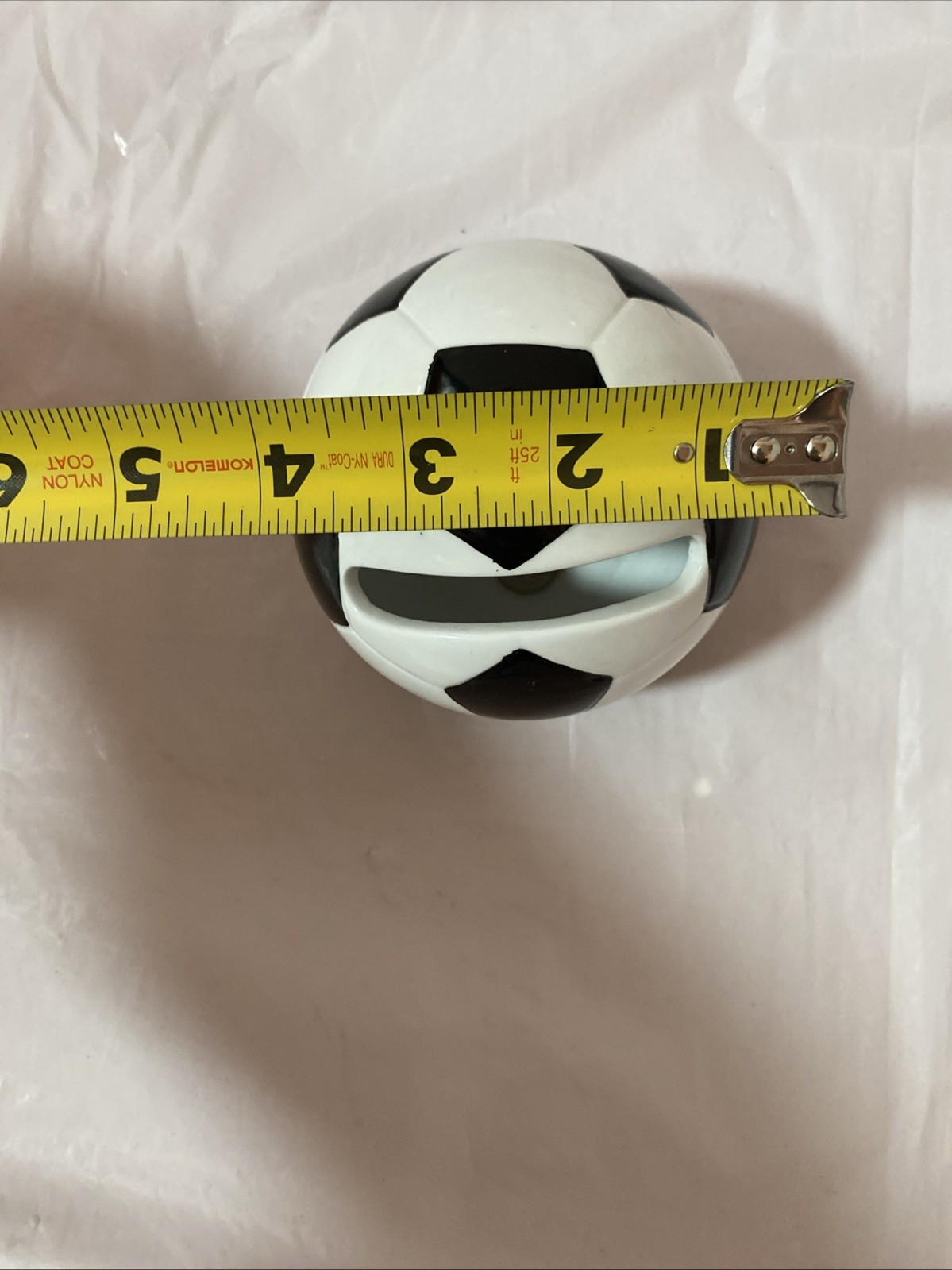 Best Brands Black &White Lightweight Easy To Clean Soccer Ball Pencil Cup Holder