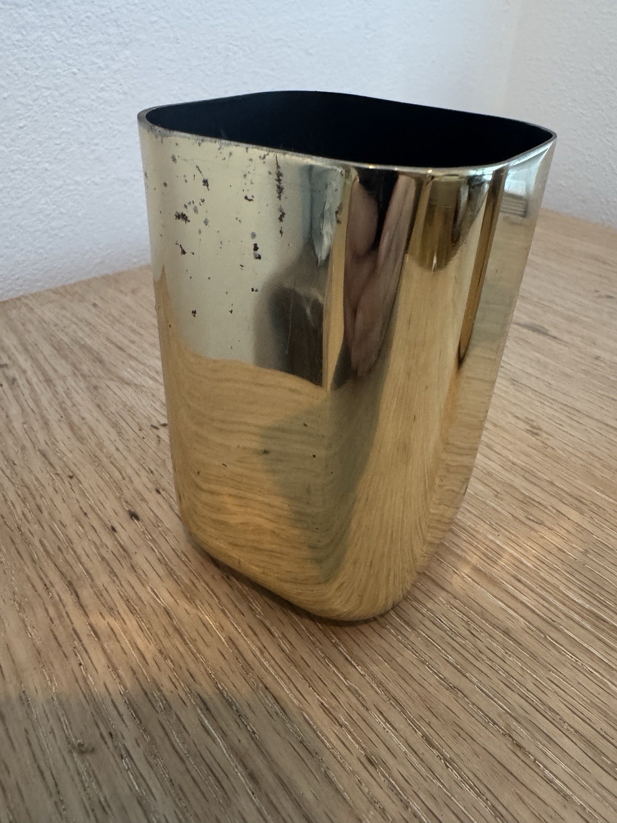 Vintage Eldon Bronze Gold Pen Holder Set of 2 Office Desk Accessories 6000 MCM