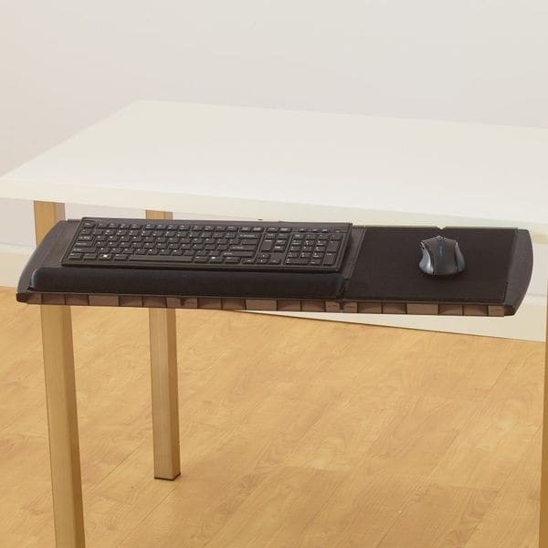 Kensington K60718usf Keyboard Tray, 30 1/2 In W, Black