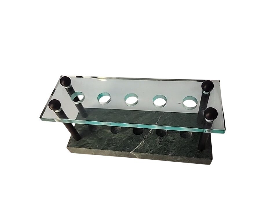 Marble like material holder for accessories writing pens or barware holder desk