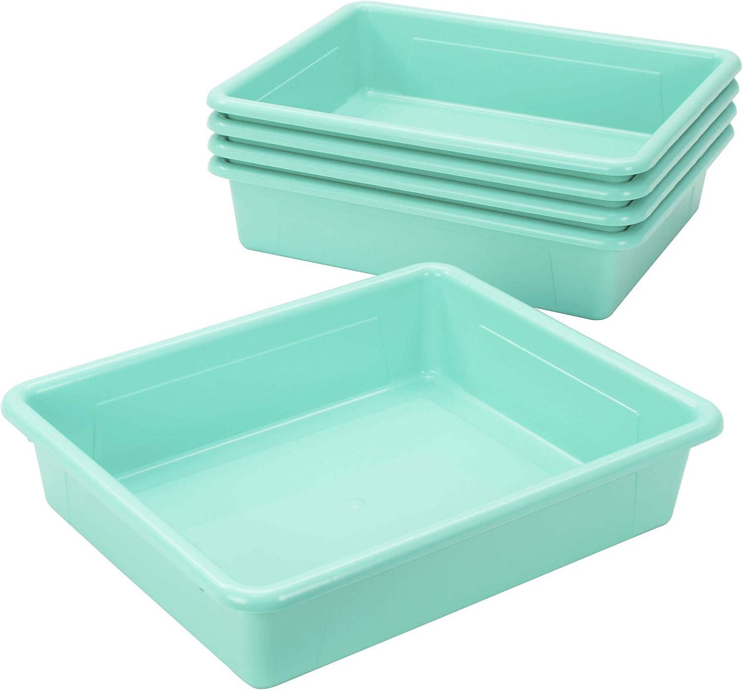 (62522U05C) Letter Size Flat Storage Tray – Organizer Bin for Classroom, Office