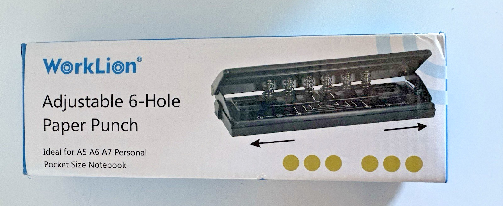 Black Metal Mesh Office Desk Organizers Metal Double Coat Hook New 6 Hole Punch