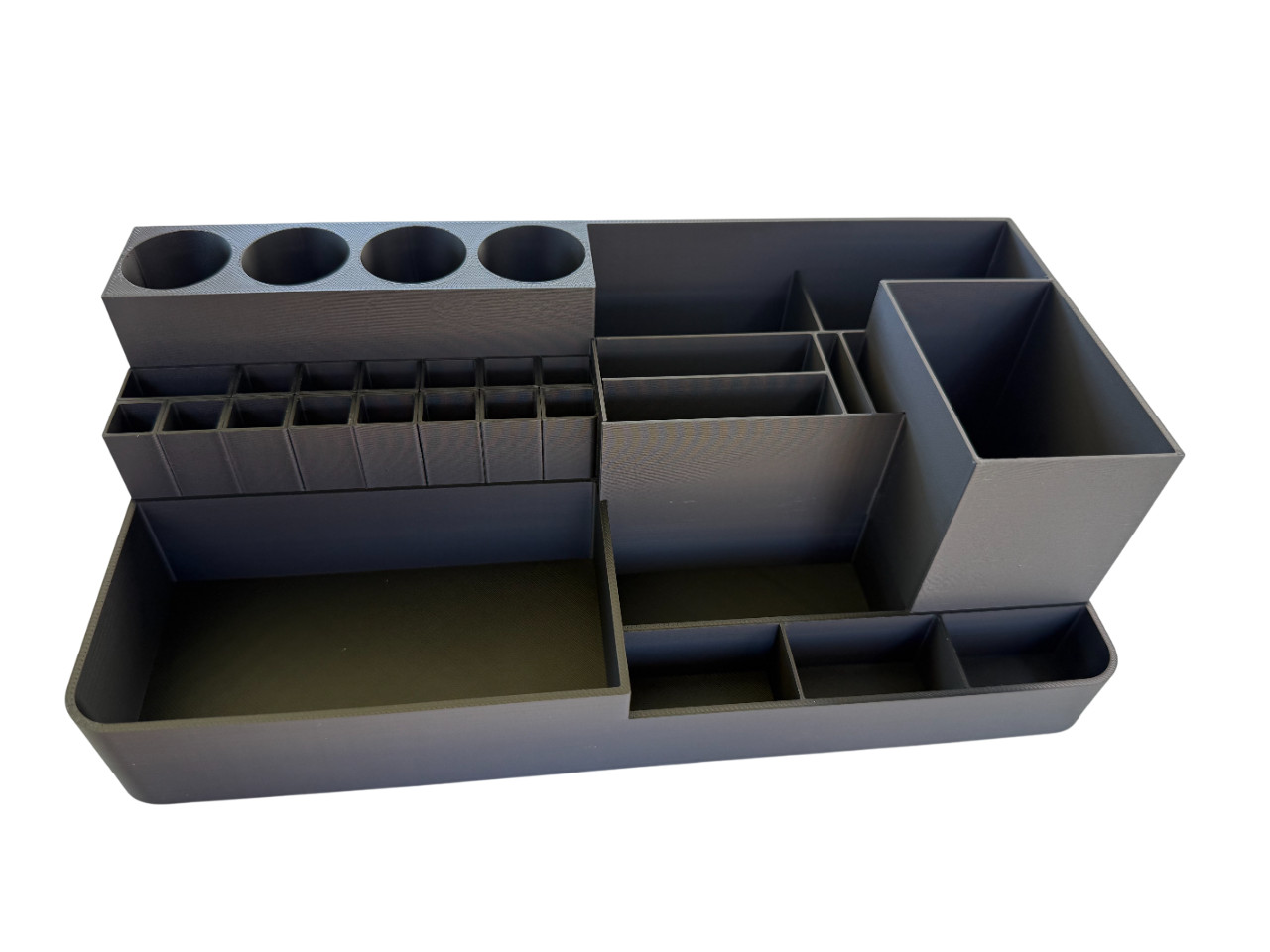 3D Printed Desk Organizer | PLA Multifunctional Tool Holder for Office, Workshop