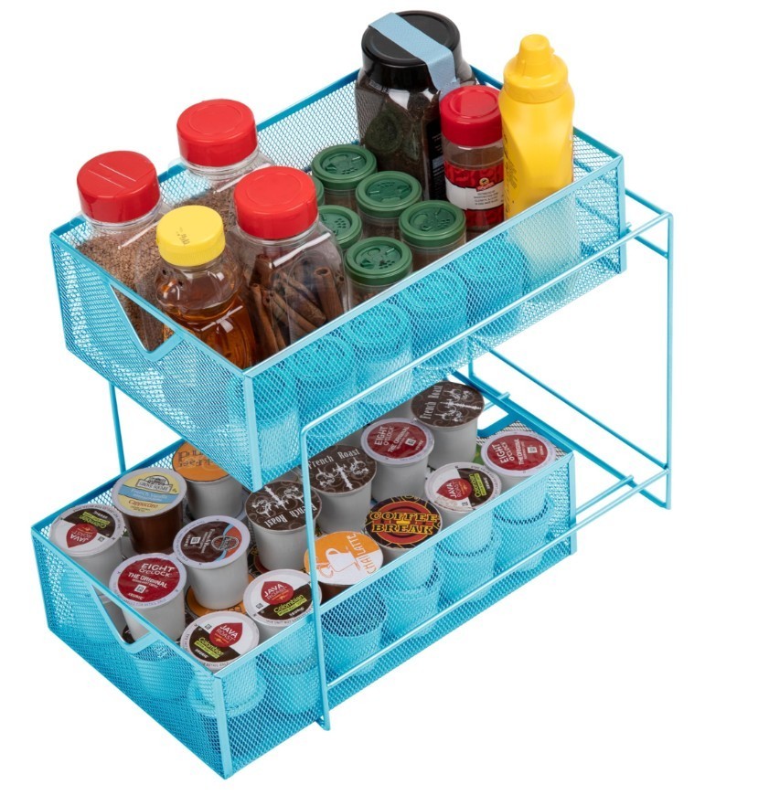 Mind Reader Accessory Organizer/Supply Storage/Makeup/Office/Kitchen/Metal