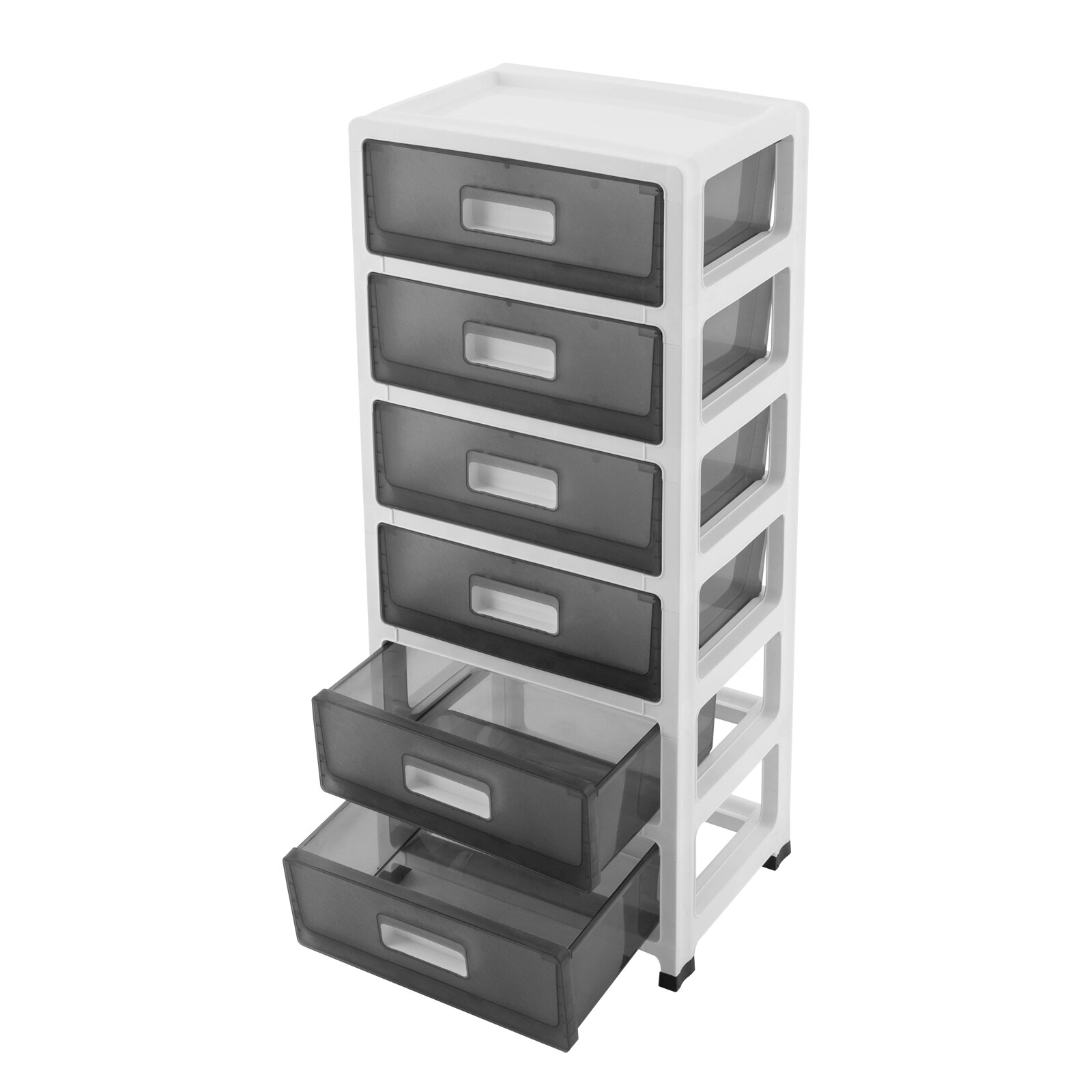 6 Tiers Storage Cabinet Large Plastic Storage Cabinet Drawer Storage Cart