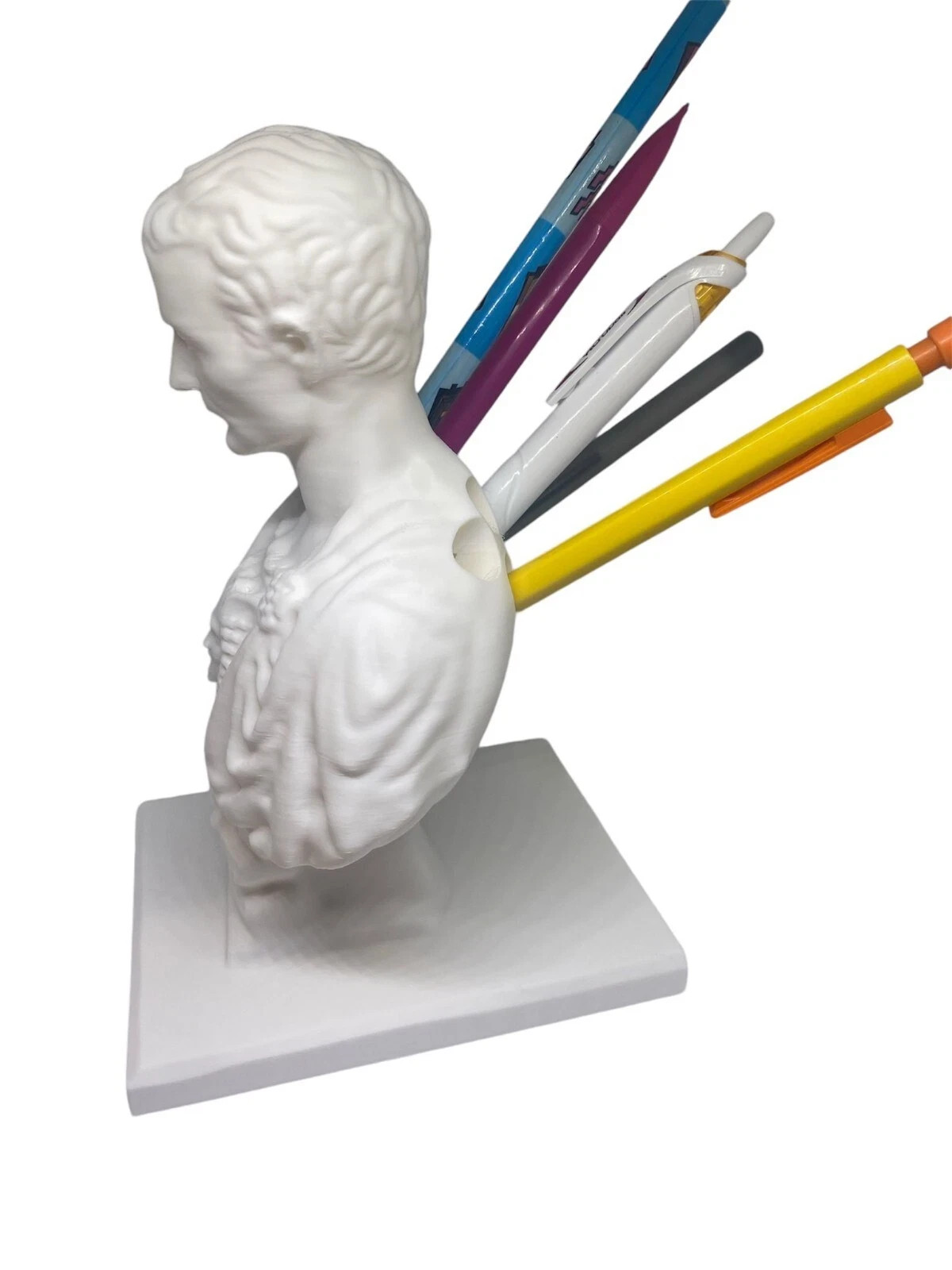 Julius Caesar Pen / Pencil Holder Desktop Organizer